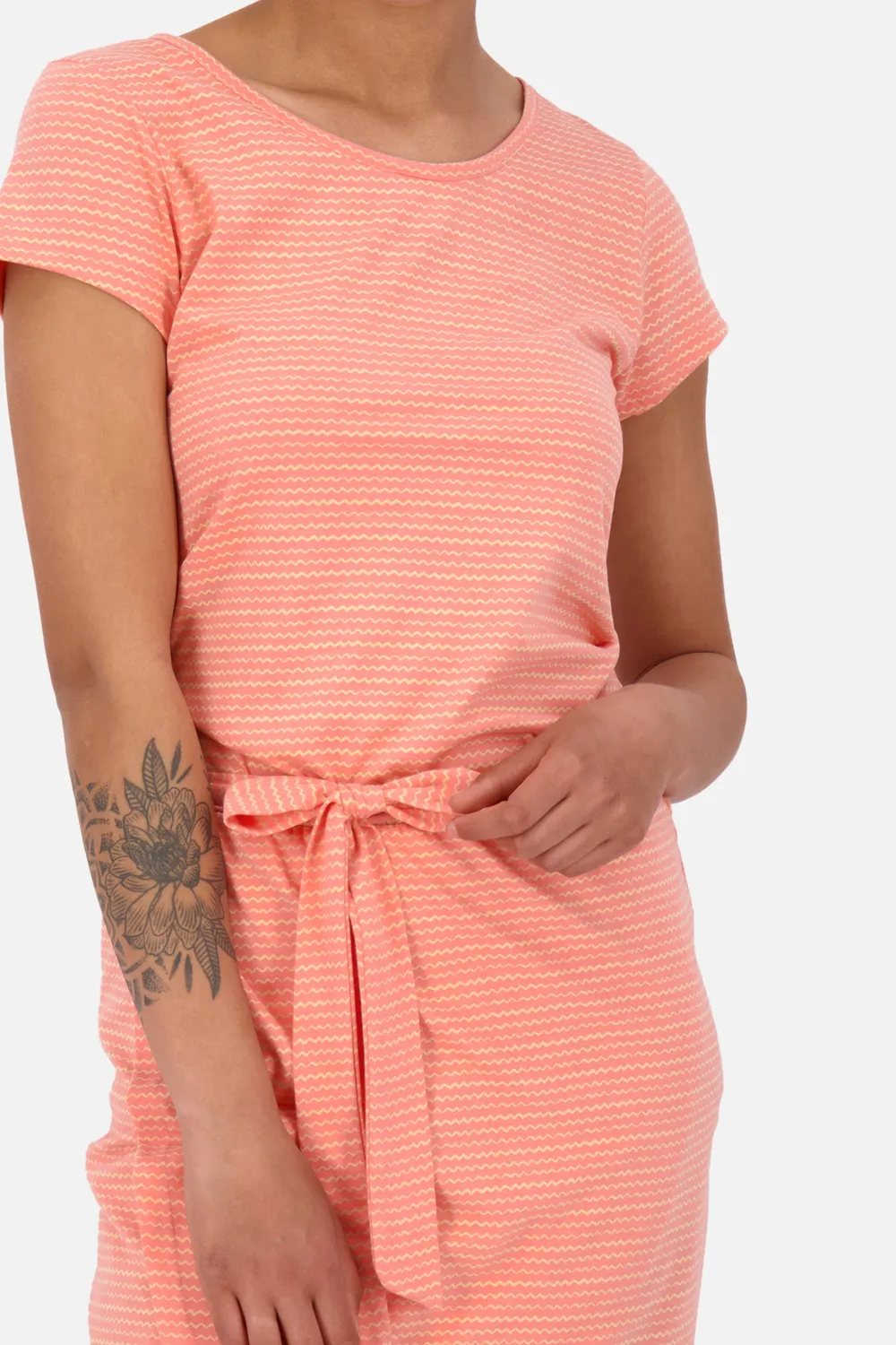 Alife & Kickin TheaAK B Shirtkleid Orange Jersey