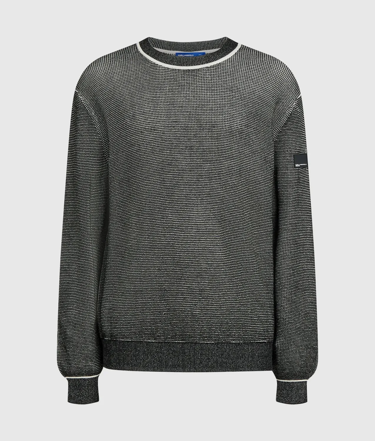 Karl Lagerfeld KL Jeans Waffle Knit Pullover Herren