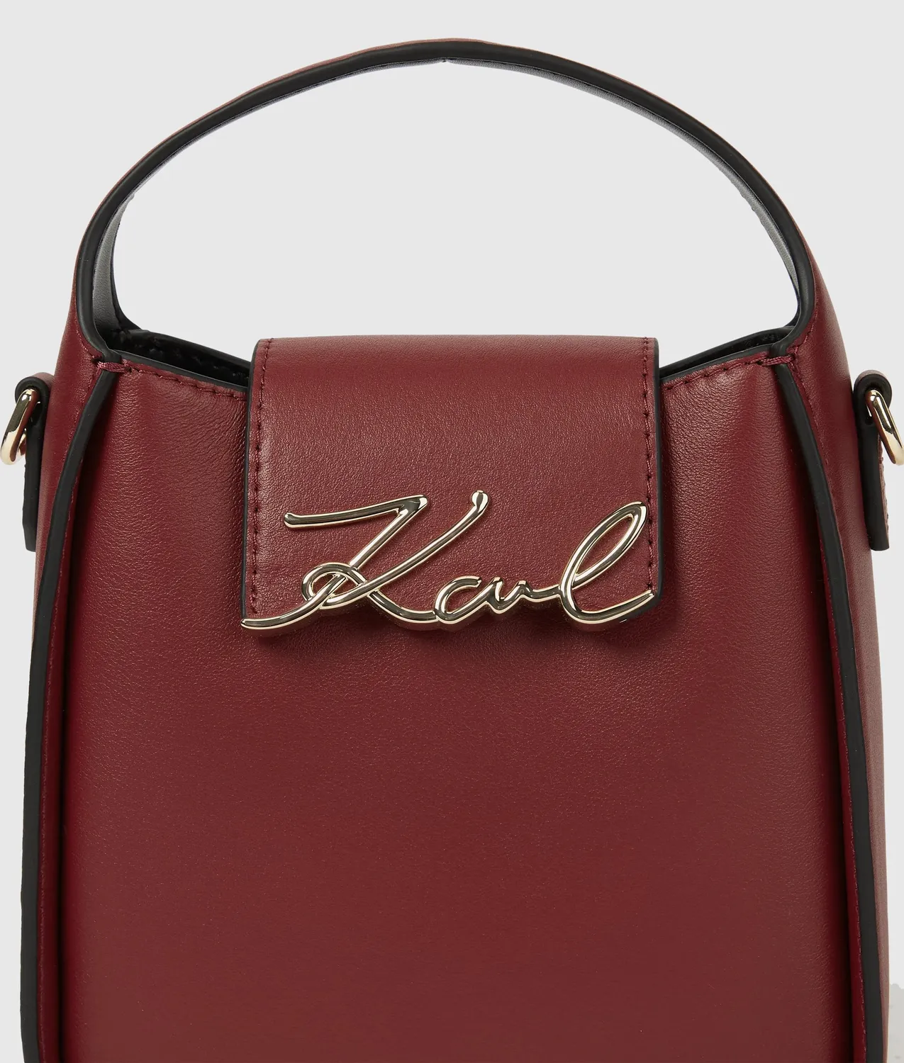 Karl Lagerfeld K/Signature Small Hobo Handtasche Leder