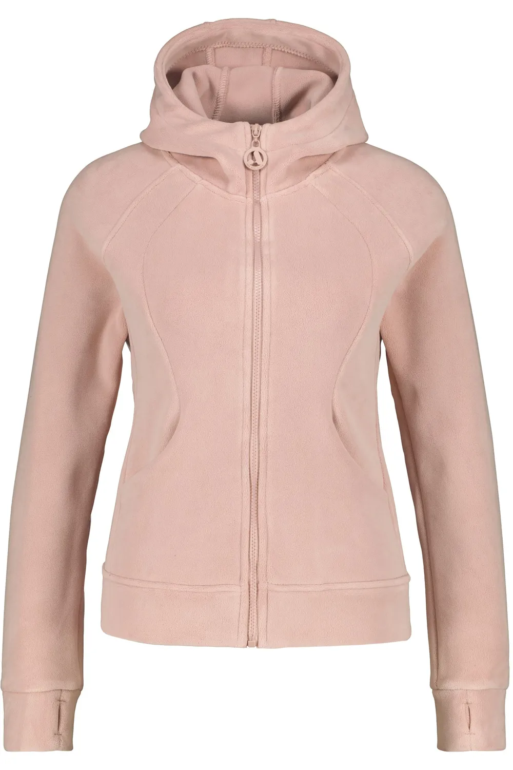 Alife & Kickin AyuAK F Fleecejacke Damen Pink mit Kapuze