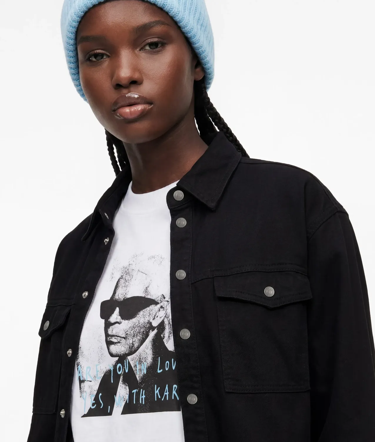 Karl Lagerfeld KL Jeans Overshirt Denim boxy XS-XL