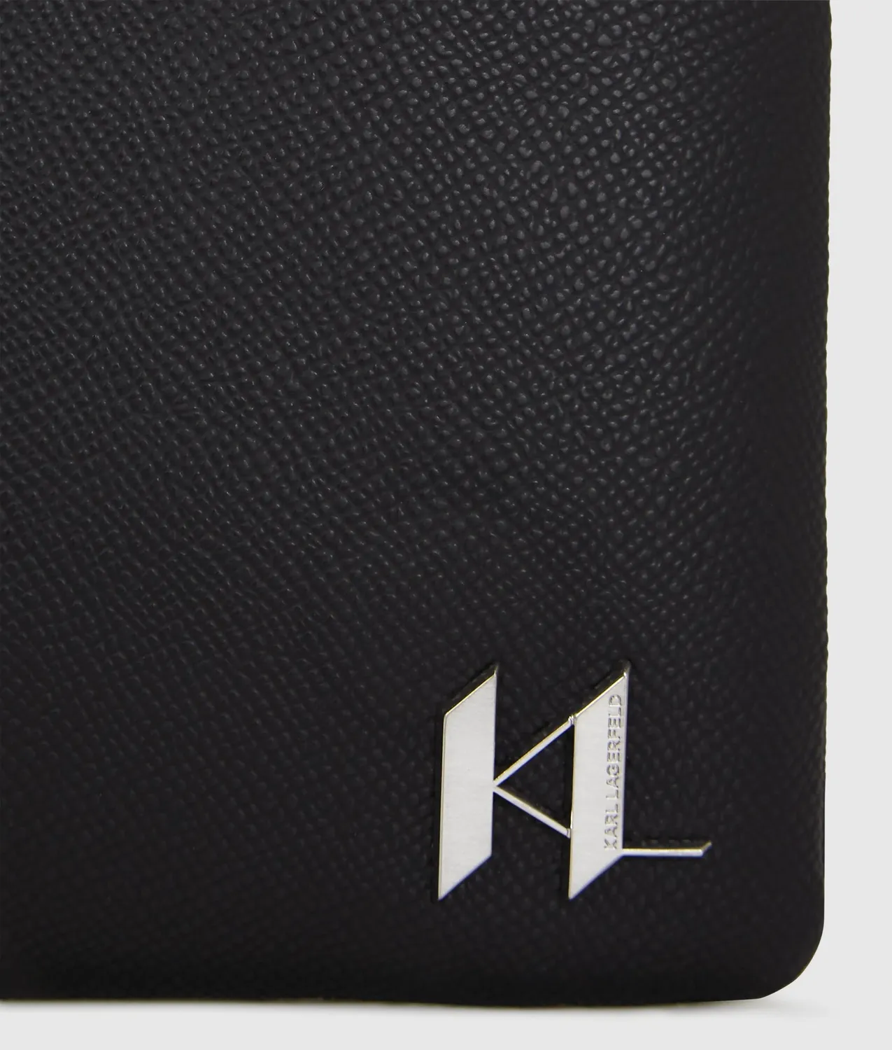 Karl Lagerfeld K/Monogram Leder-Pouch One Size mit Monogramm