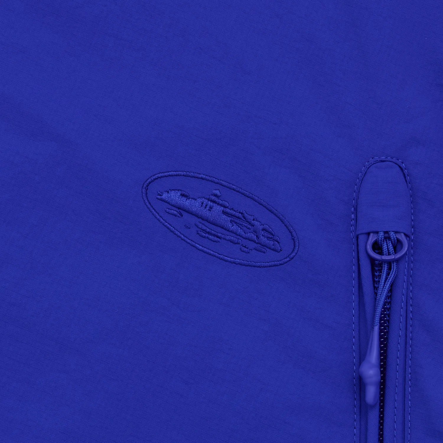 Corteiz Litework Quattro Jacke Royal Blue Nylon