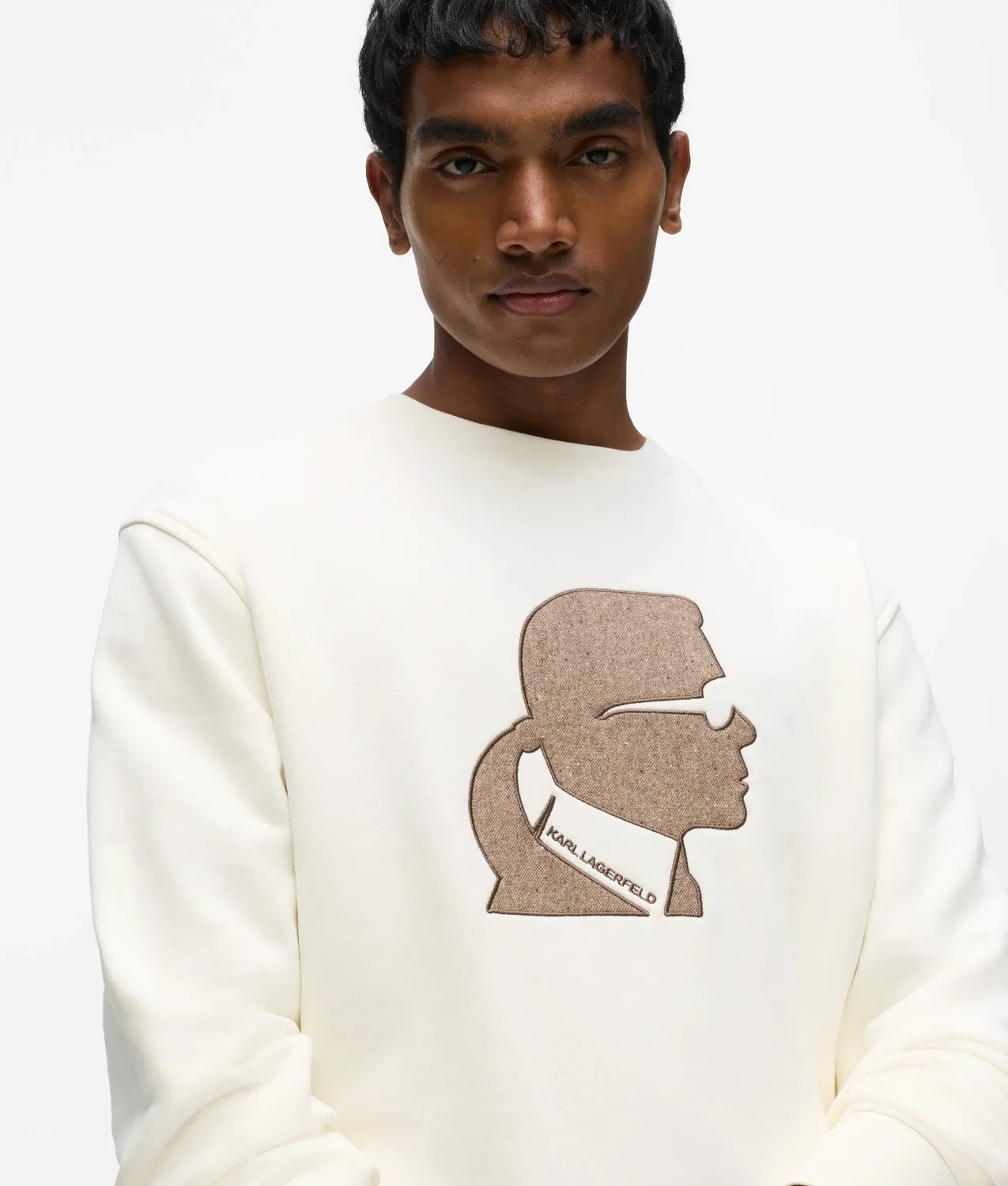 Karl Lagerfeld Kameo Crew Neck Sweatshirt Baumwolle