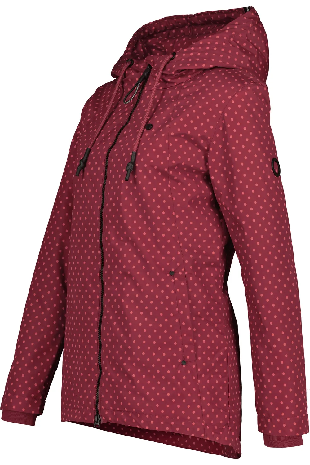 Alife & Kickin LilouAK B Winterjacke dunkelrot Teddyfutter