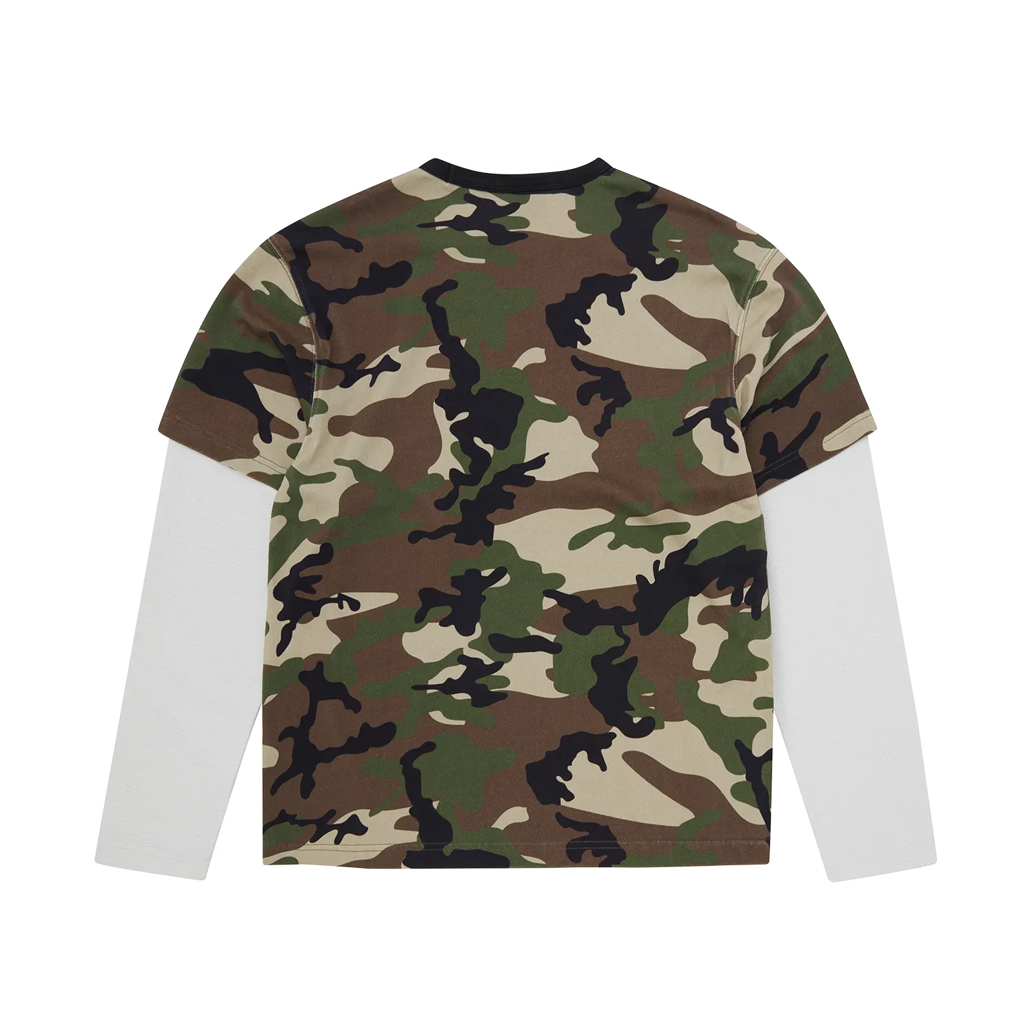 Corteiz Eagle Hybrid Thermal Longsleeve Woodland