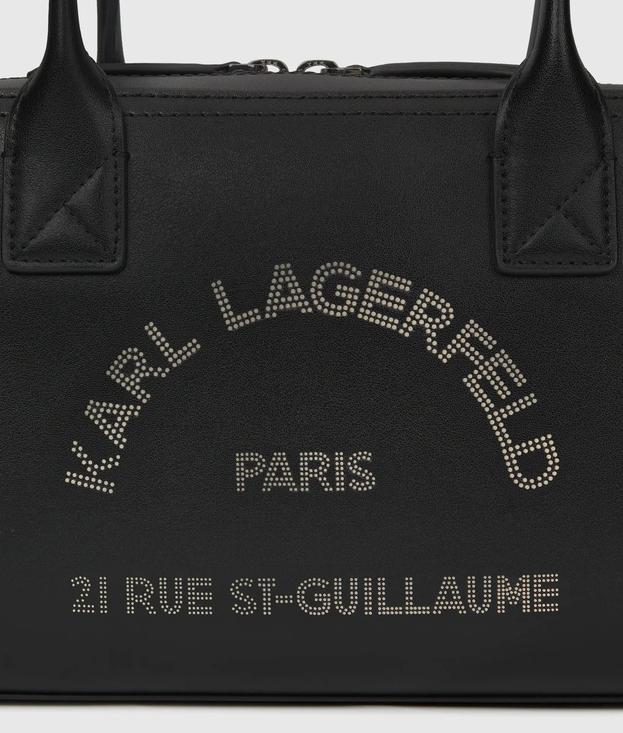 Karl Lagerfeld K/Daily Bowling Bag Leder Schwarz