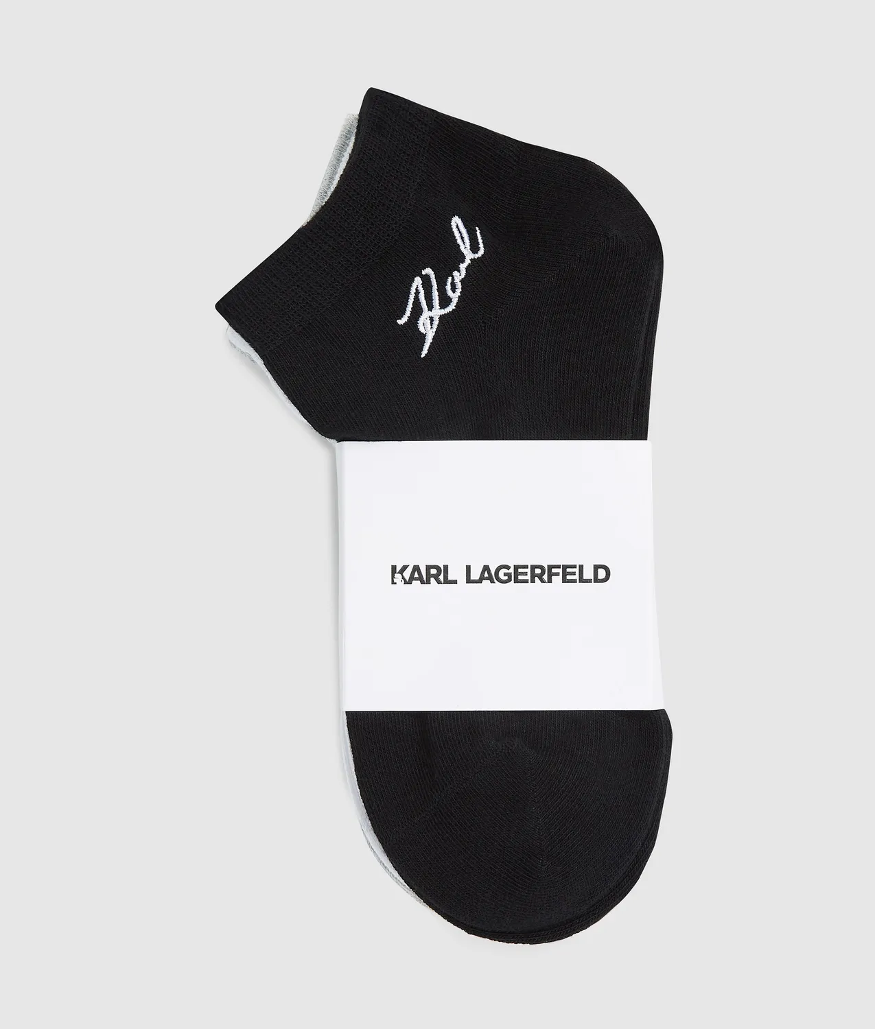 Karl Lagerfeld Signature Kurzsocken 3er Pack Baumwolle