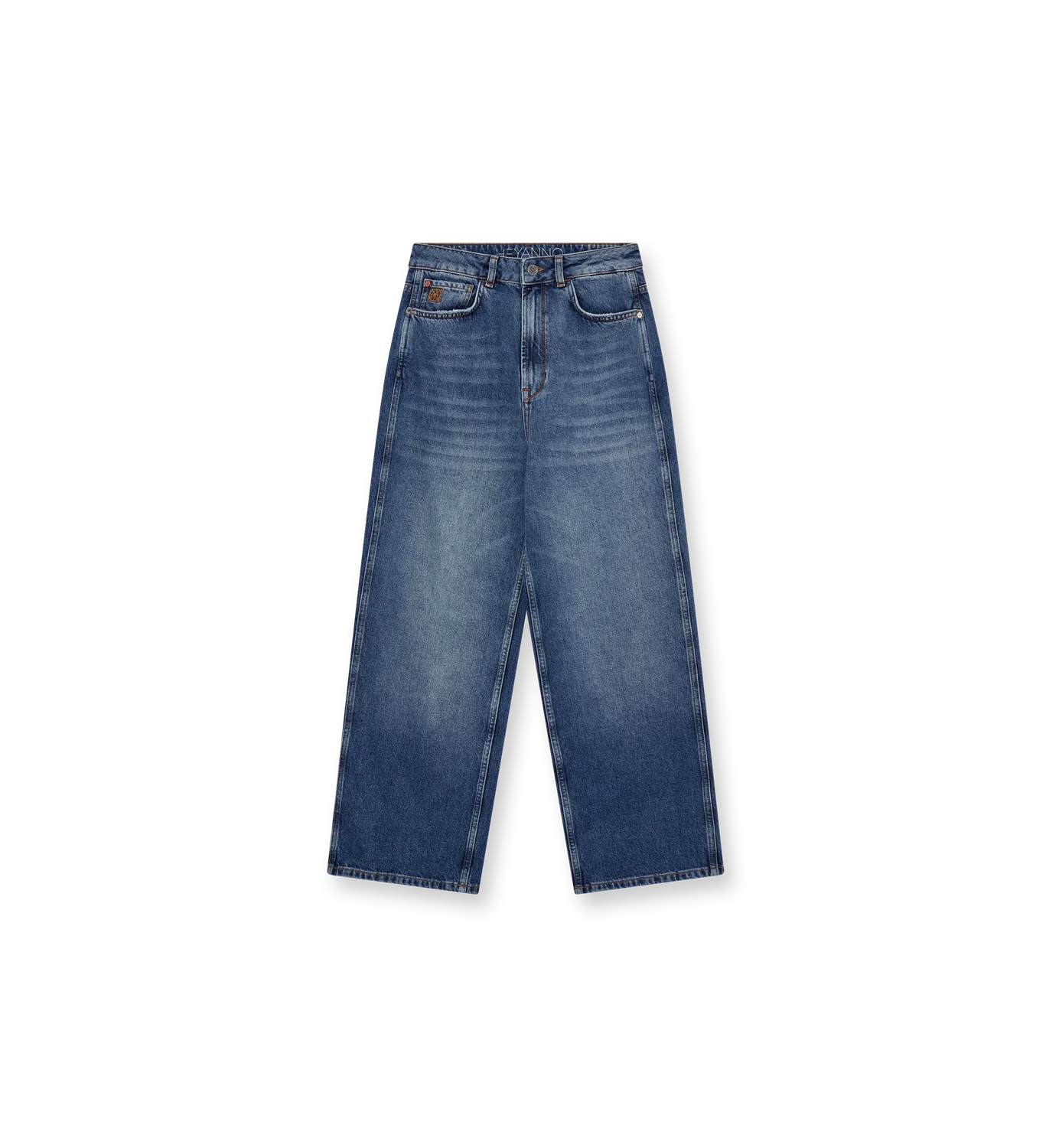 Mos Mosh MMHTalent Loop Jeans Medium Washed Blue Straight