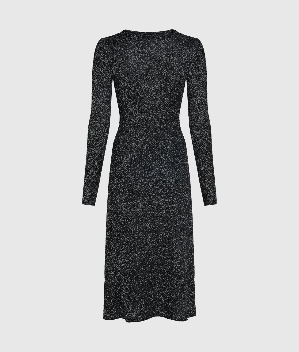 Karl Lagerfeld Sequin Knitted Kleid lang mit Pailletten