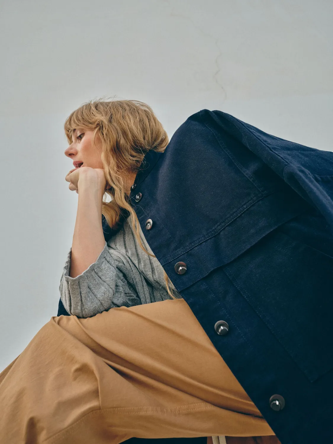 Mos Mosh MMHSail Canvas Jacke Blueberry