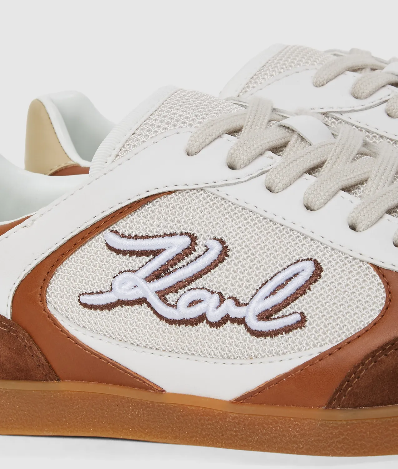 Karl Lagerfeld Kandidate Signia Sneaker Leder bestickt