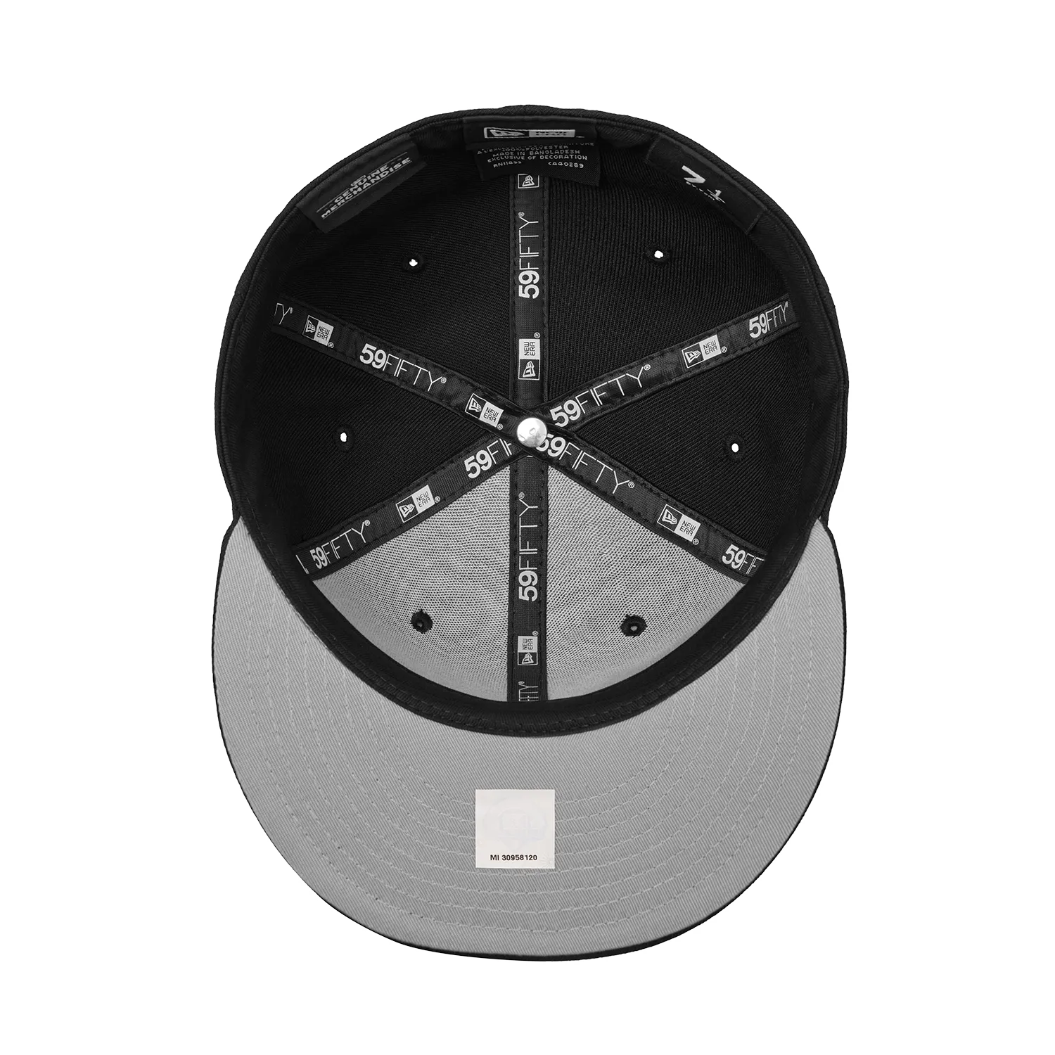 Corteiz Storm New Era 59Fifty Cap Schwarz Fitted