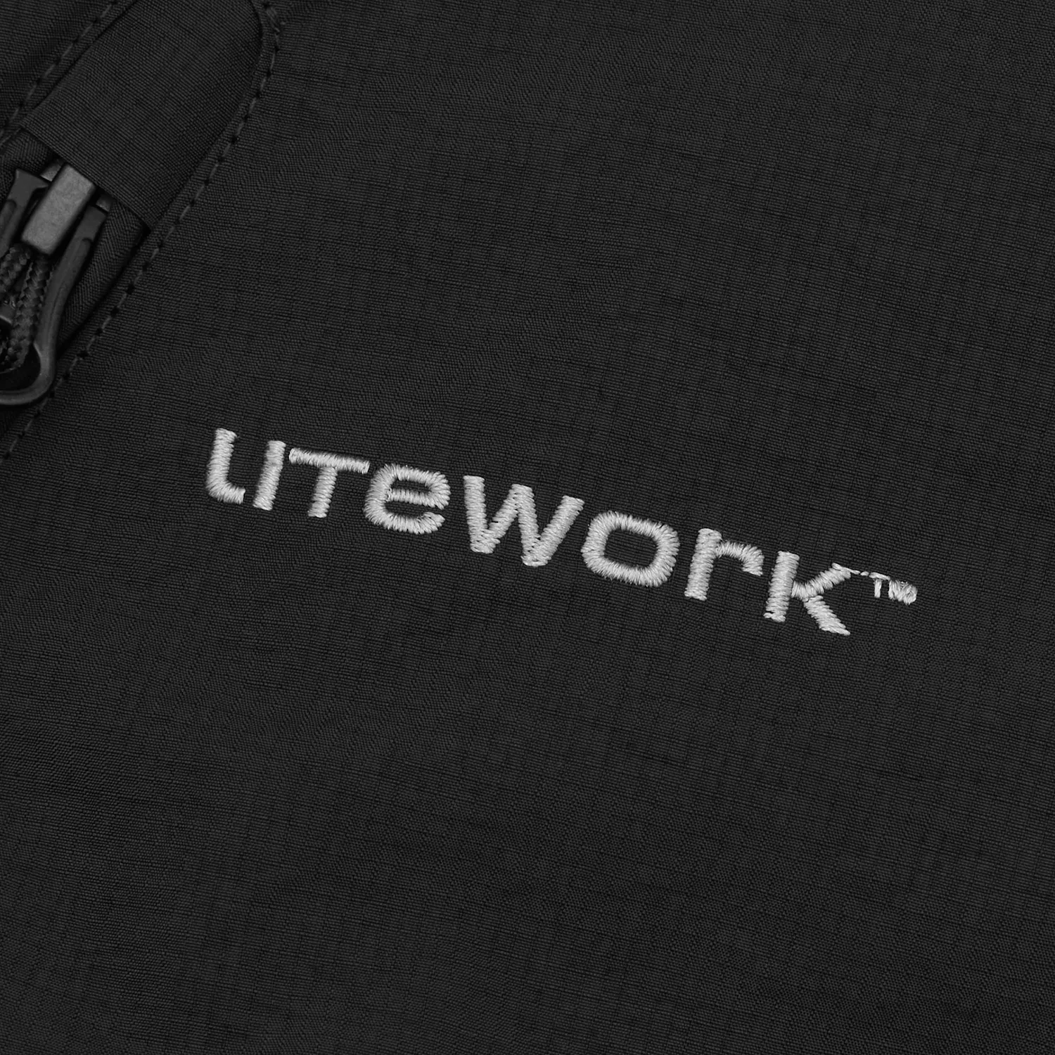 Corteiz Litework Quattro Jacket Black Nylon