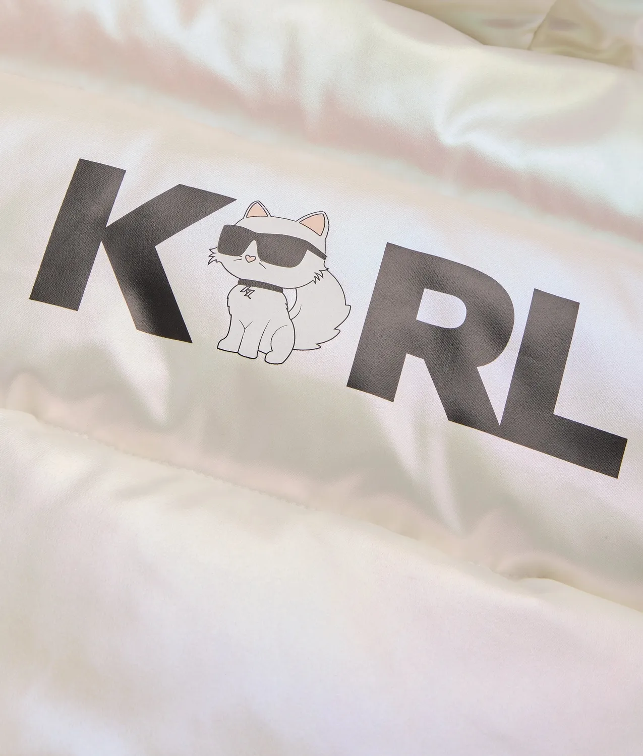 Karl Lagerfeld Ikon Pufferjacke Mädchen schillernd