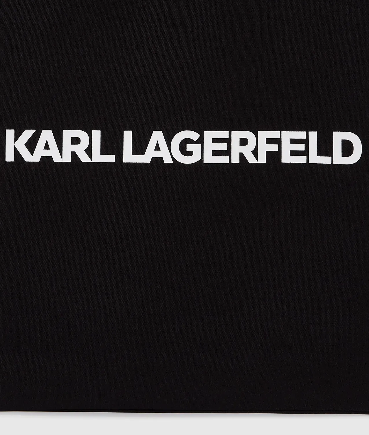 Karl Lagerfeld Logo Tall Tote Bag Shopper Recycled Cotton