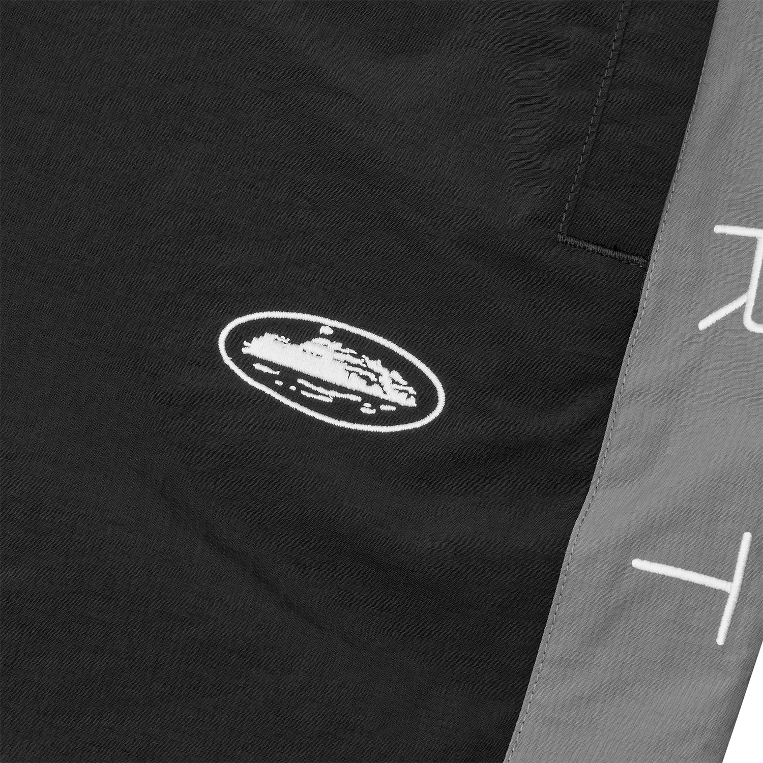 Corteiz Strata Shuku Hose Schwarz Nylon