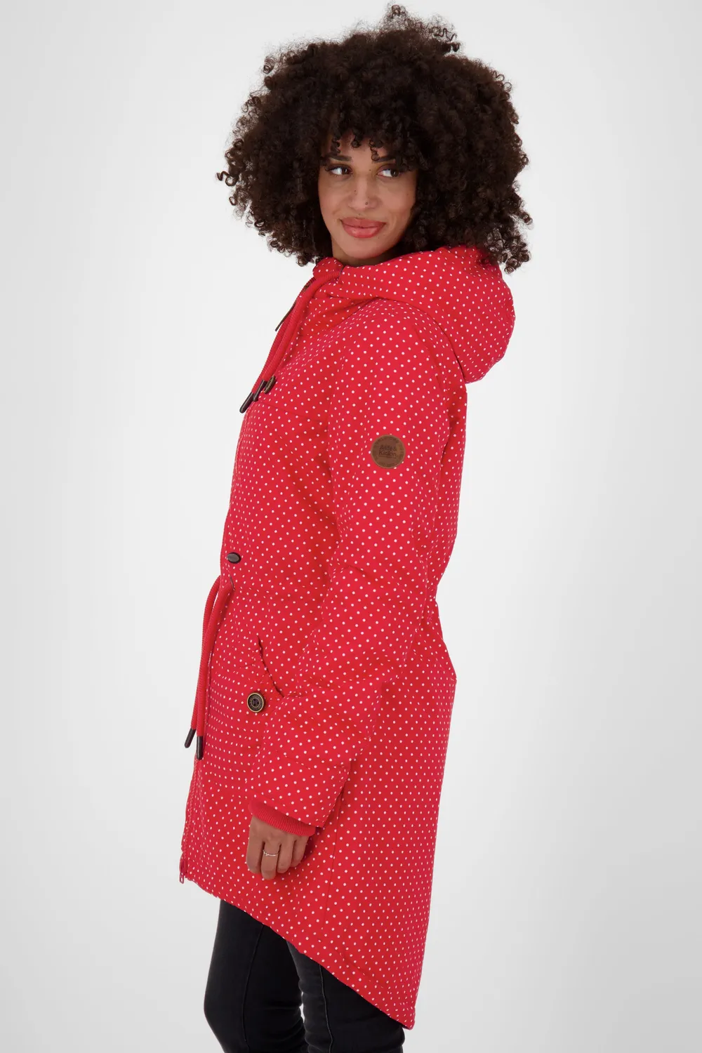 Alife & Kickin KarlottiAK A Steppmantel Damen Rot