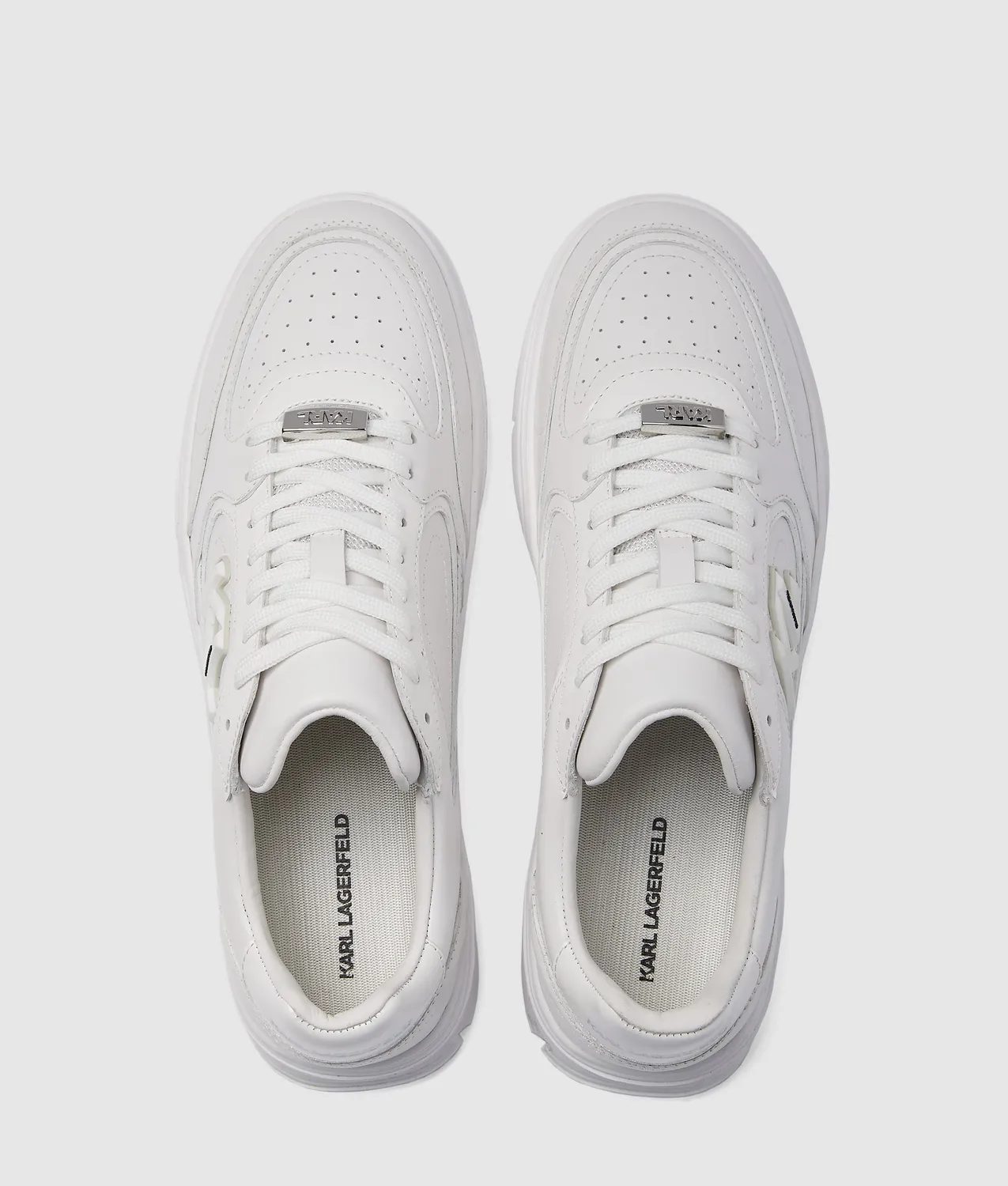 Karl Lagerfeld Kourtney Monogram Sneaker Glitzer Schnürer