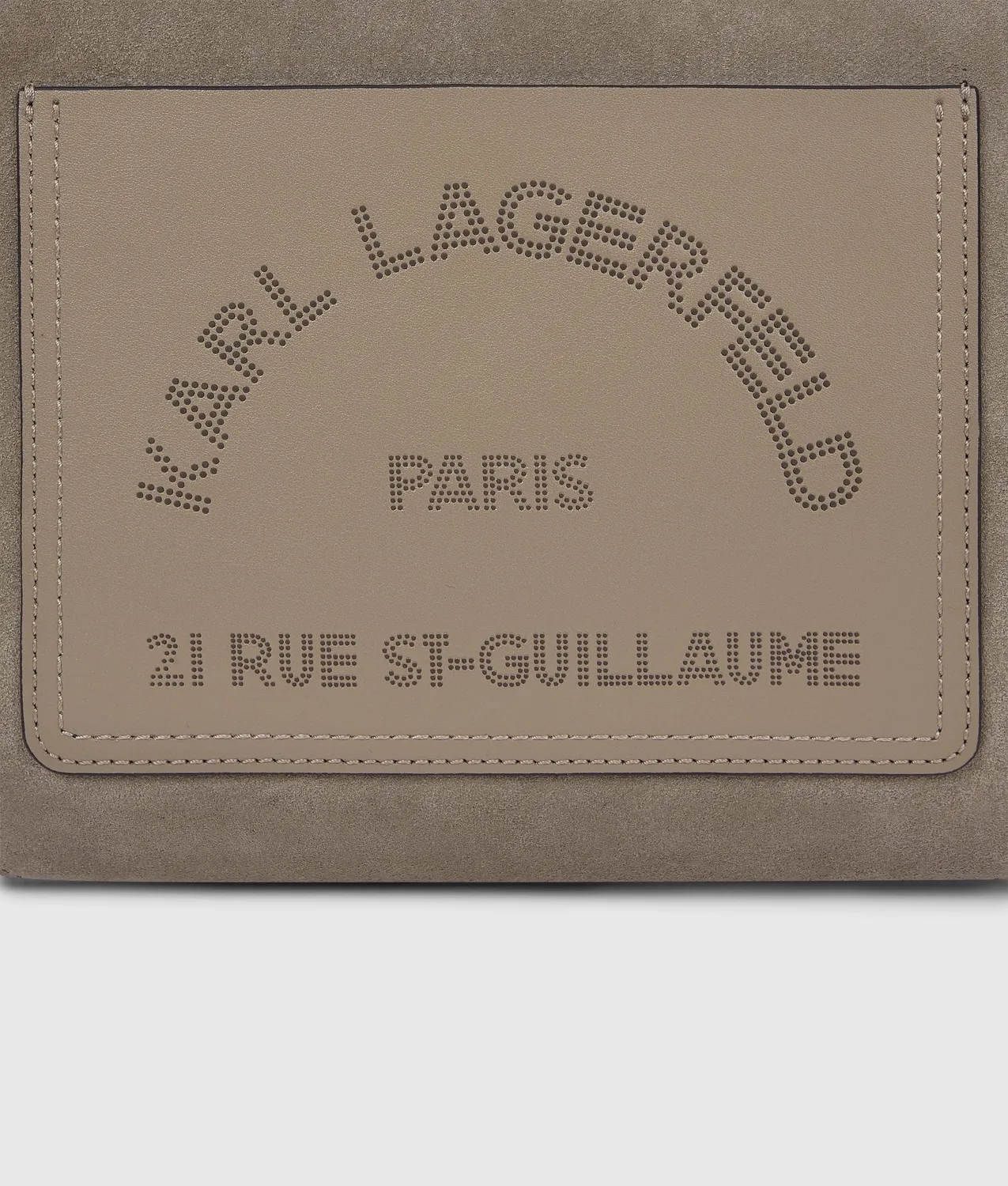 Karl Lagerfeld K/Daily Tote Wildleder klein