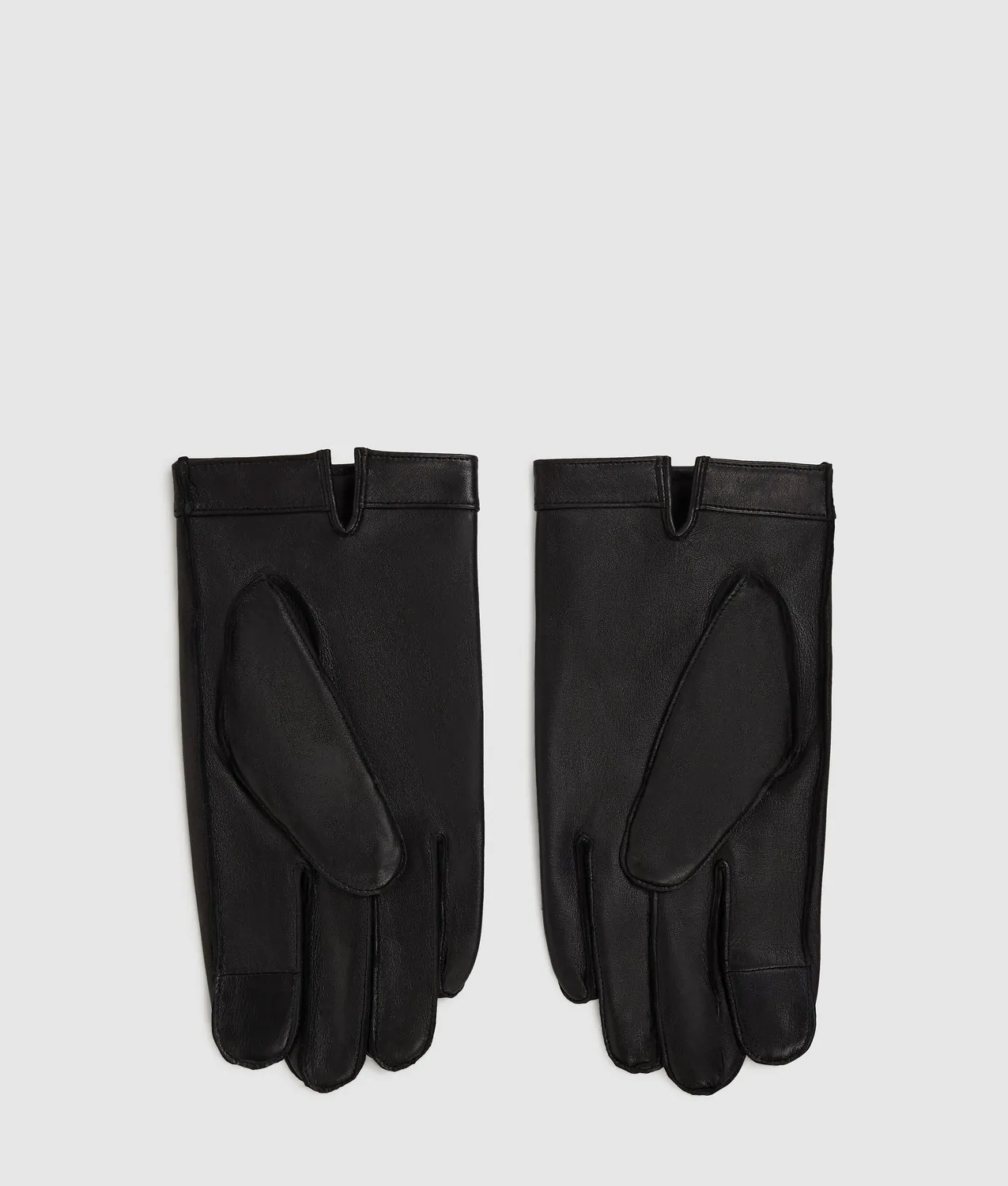 Karl Lagerfeld K/Monogram Lederhandschuhe Finger S-L