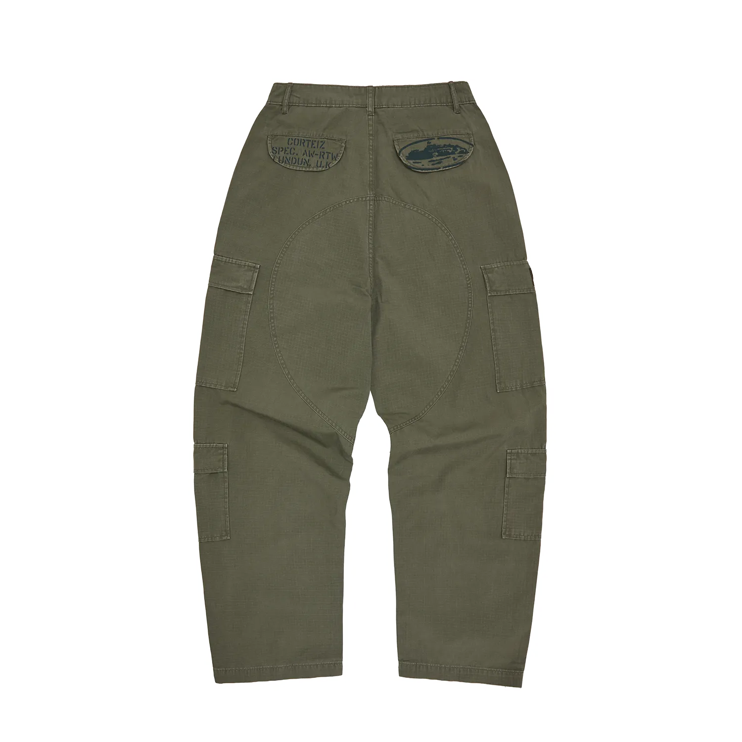 Corteiz Guerillaz Cargo Pant Cargohose Olive Ripstop