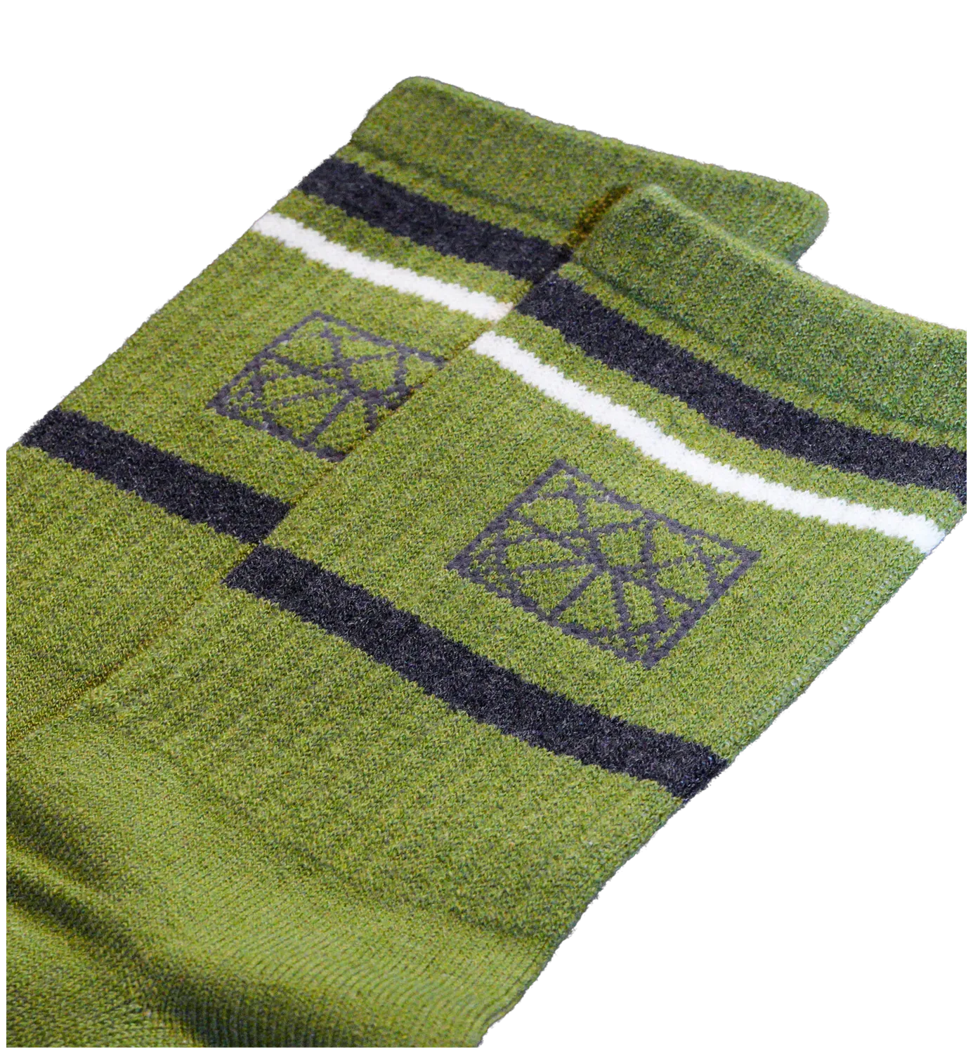 Mos Mosh MMHheyanno Logo Socken gestreift One Size