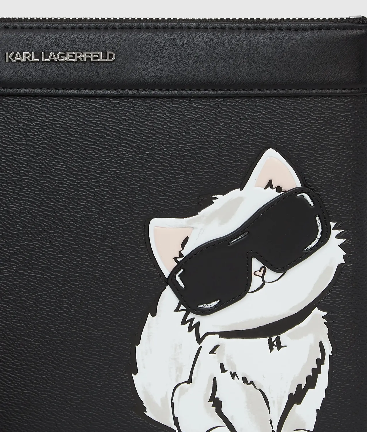 Karl Lagerfeld Ikon Choupette Pouch Reissverschluss