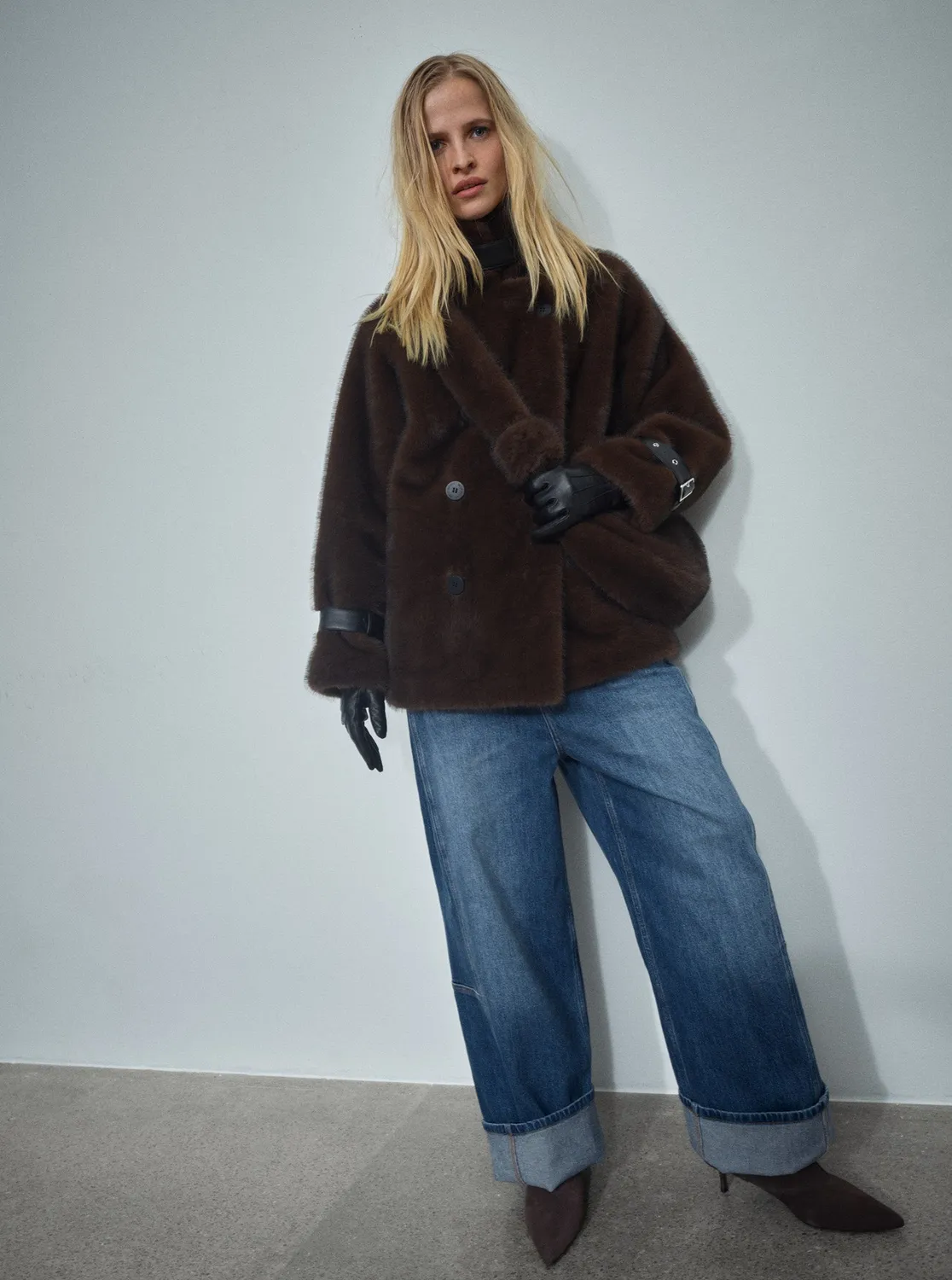 Mos Mosh MMDarta Foster Jeans Wide Leg blau