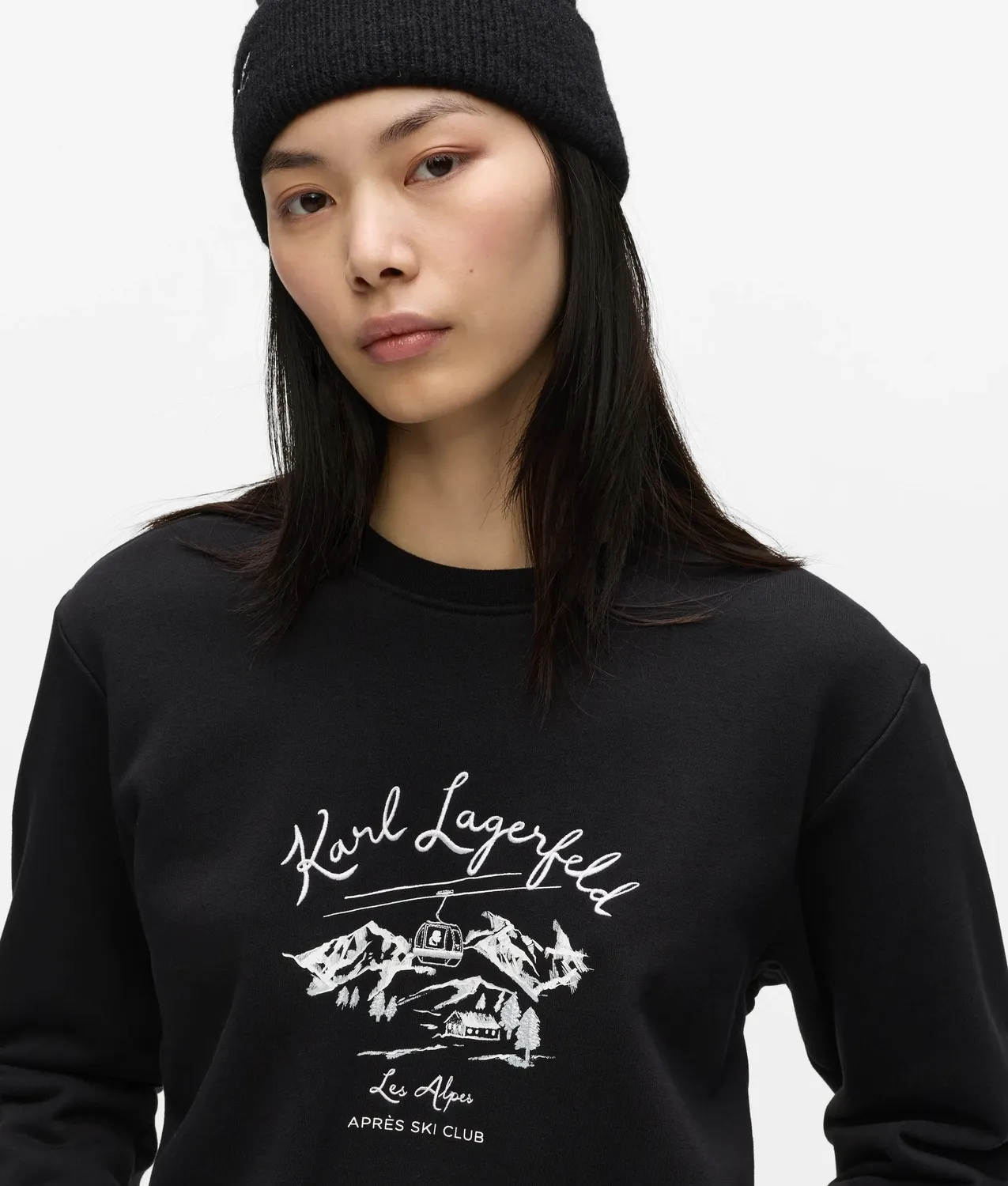 Karl Lagerfeld Après Ski Club Sweatshirt Unisex Print