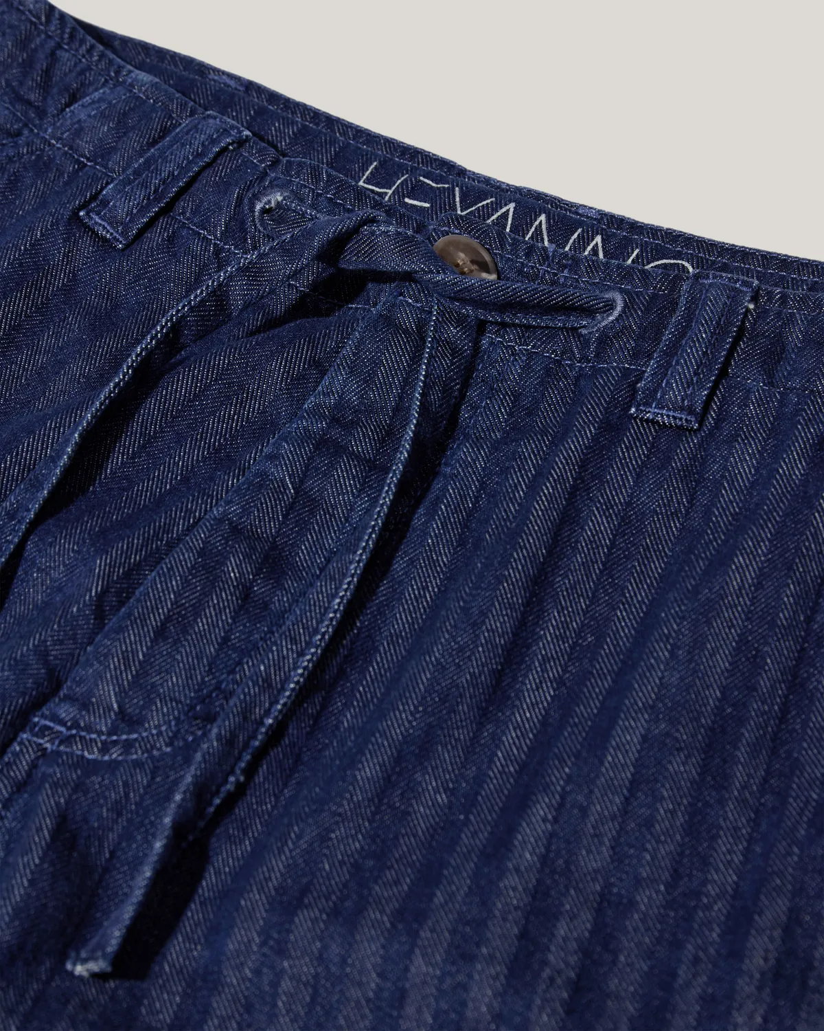 Mos Mosh MMHTokyo Herringbone Cargohose Baumwolle