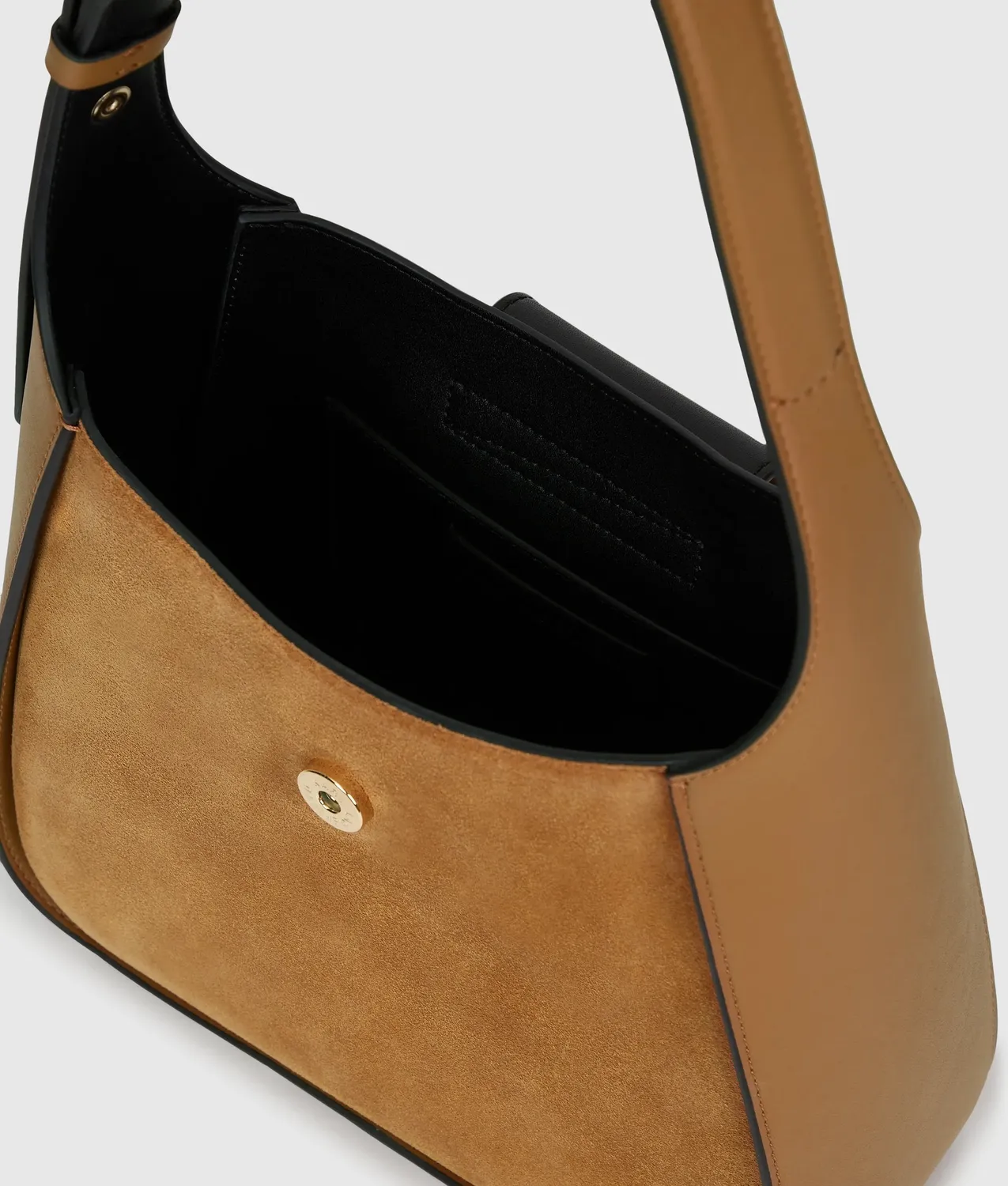 Karl Lagerfeld K/Signature Hobo Bag Leder Wildleder