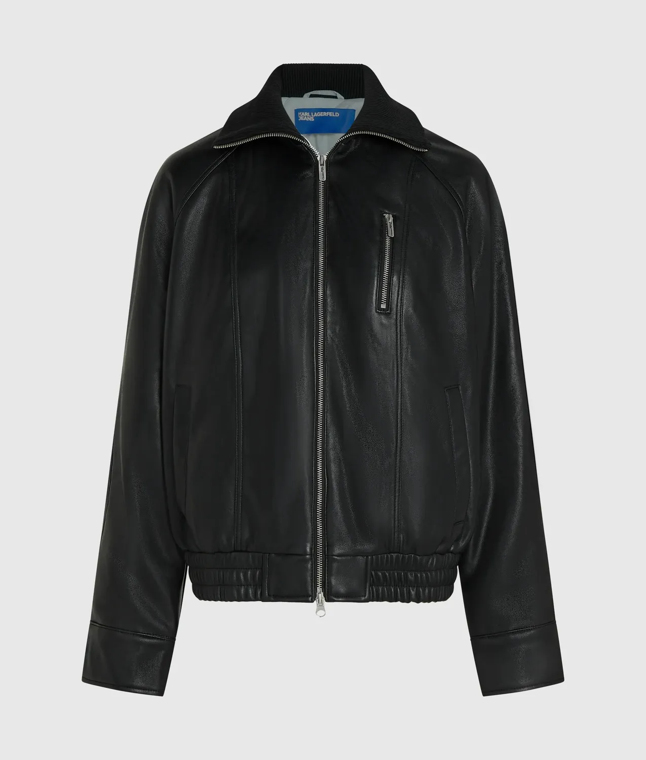 Karl Lagerfeld KLJ X Pietro Terzini Jacke Kunstleder wattiert