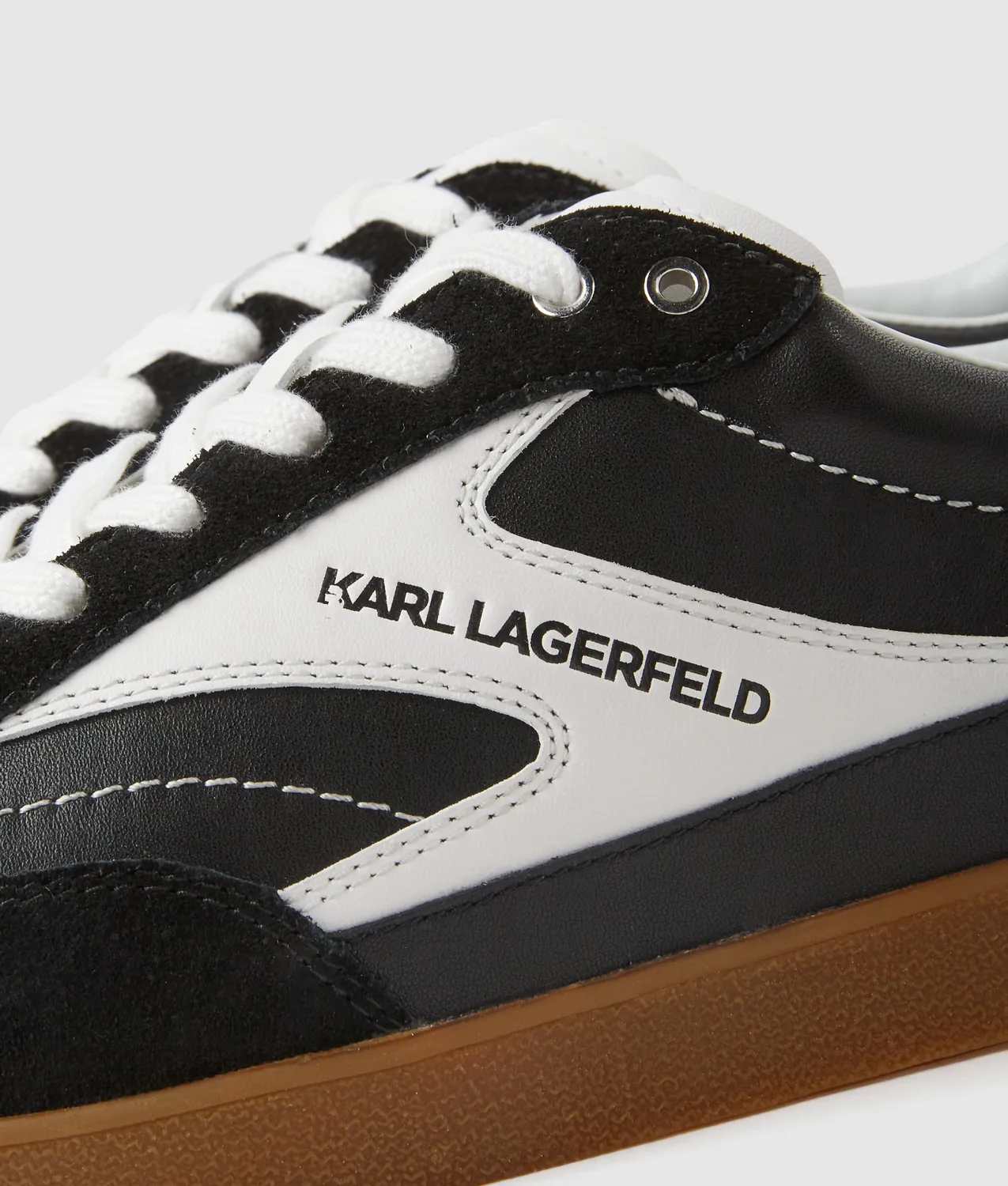 Karl Lagerfeld Kandidate Lace Mix Sneaker Leder