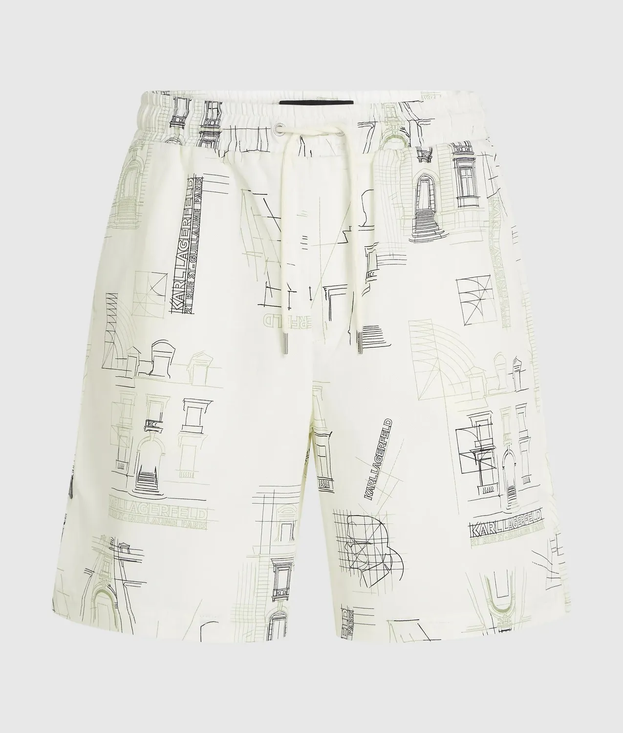 Karl Lagerfeld Maison de Karl Sketch Shorts Print XS-XL