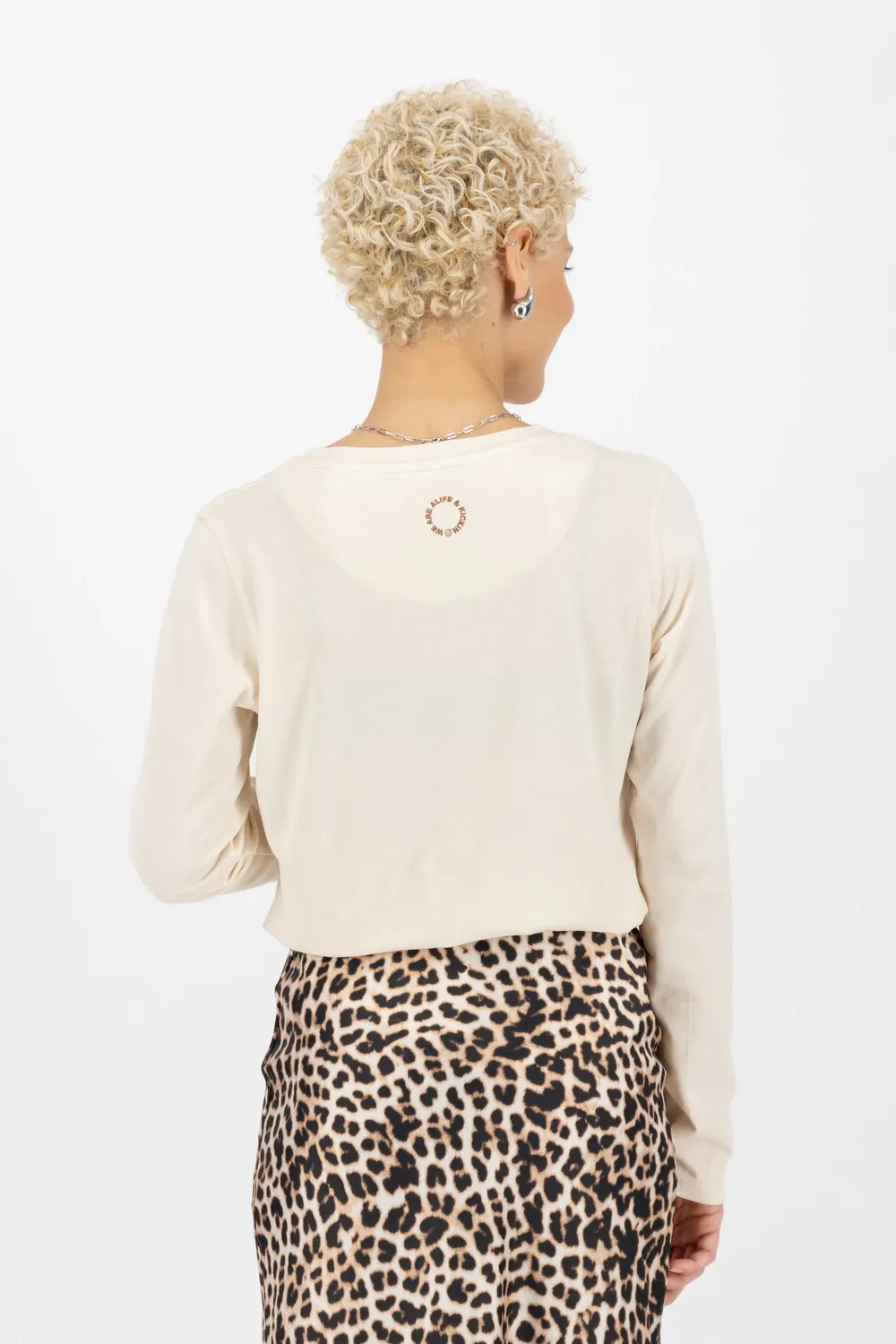 Alife & Kickin LeaAK A Longsleeve Beige schmal