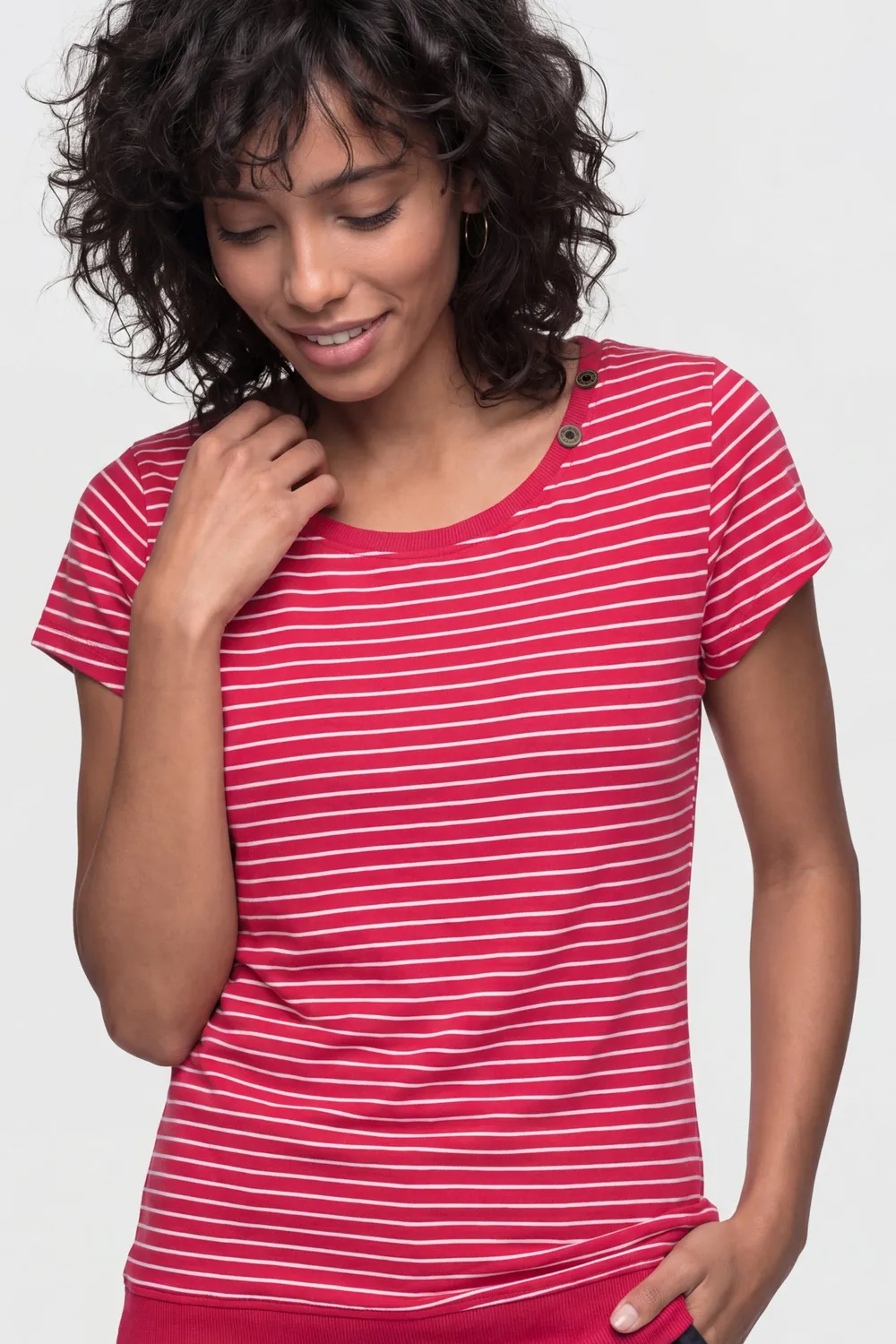 Alife & Kickin AdelineAK P Shirt Rot Damen