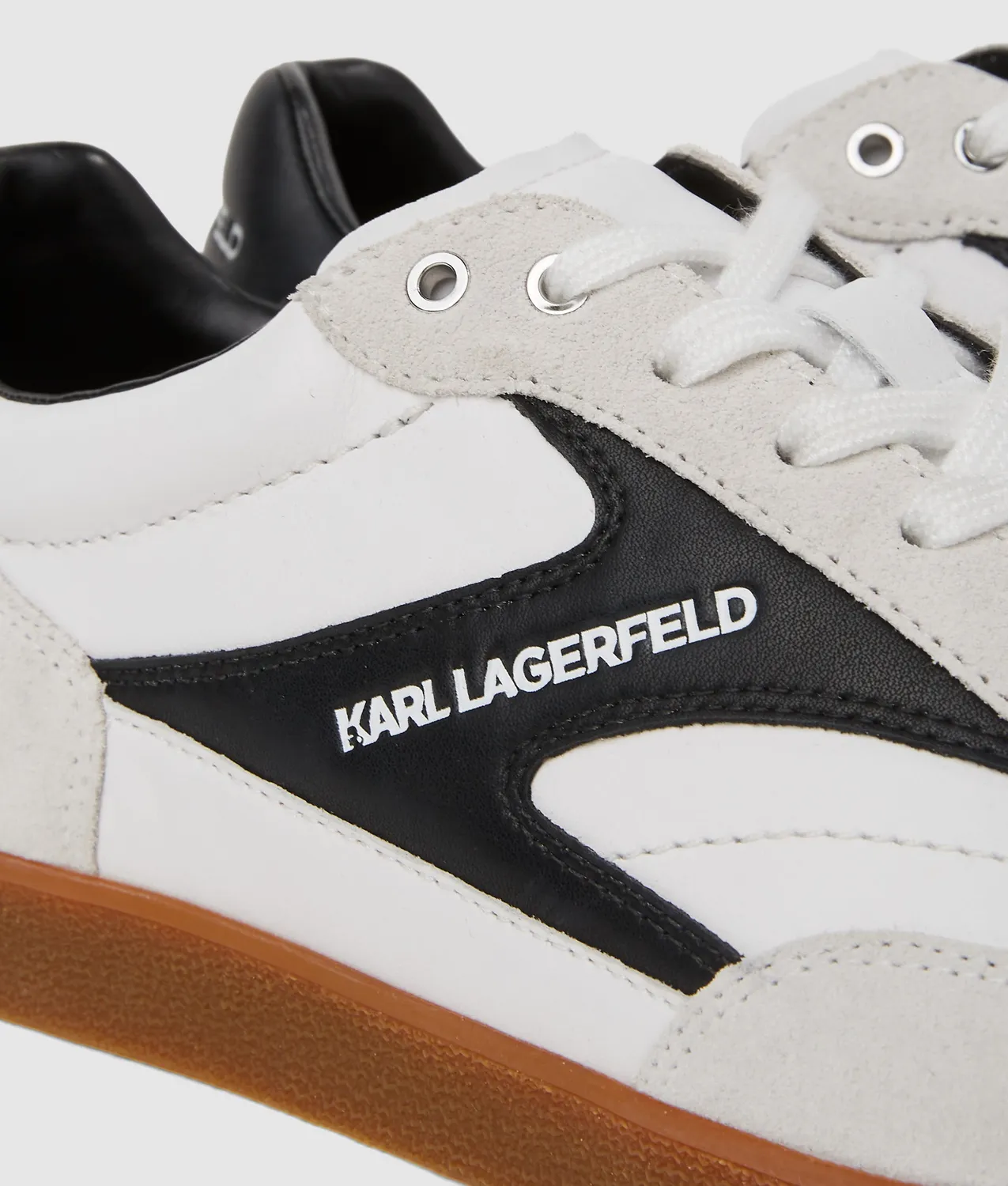 Karl Lagerfeld Kandidate Lace Sneaker Leder Gr. 7