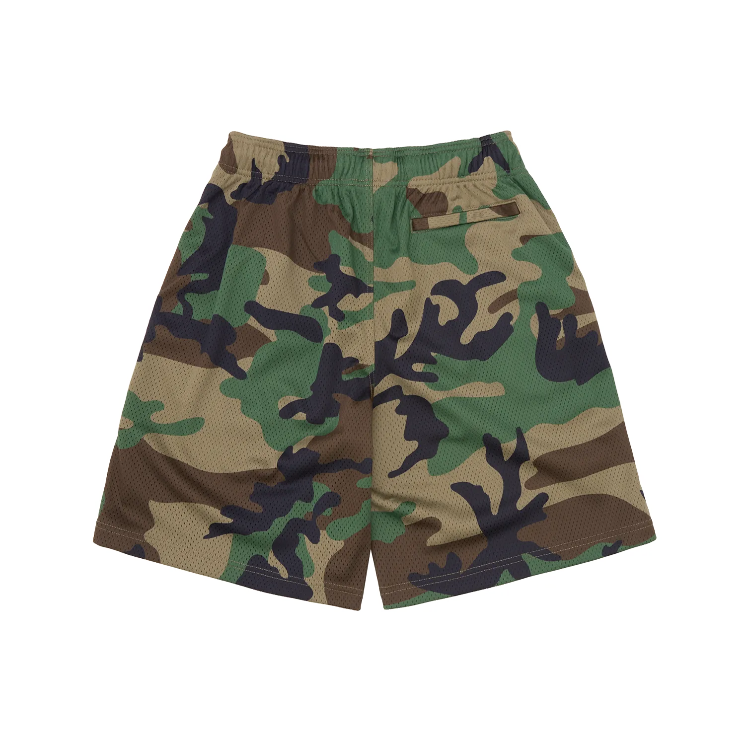 Corteiz Mini Island Mesh Short Shorts Woodland Camo Netz