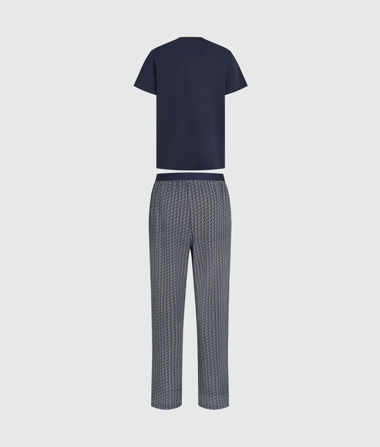 Karl Lagerfeld Ikon Pyjama-Set lang Bio-Baumwolle