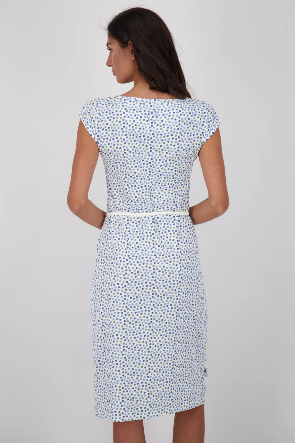 Alife & Kickin MelliAK Kleid weiß Alloverprint