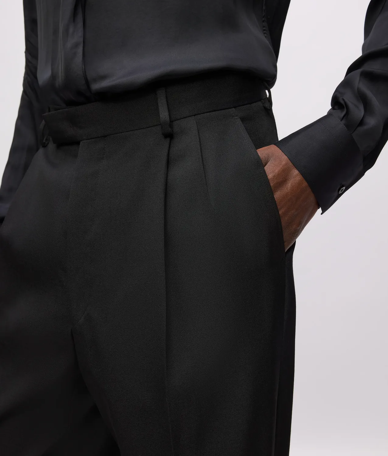 Karl Lagerfeld KL Studio Wollhose Anzughose gerade