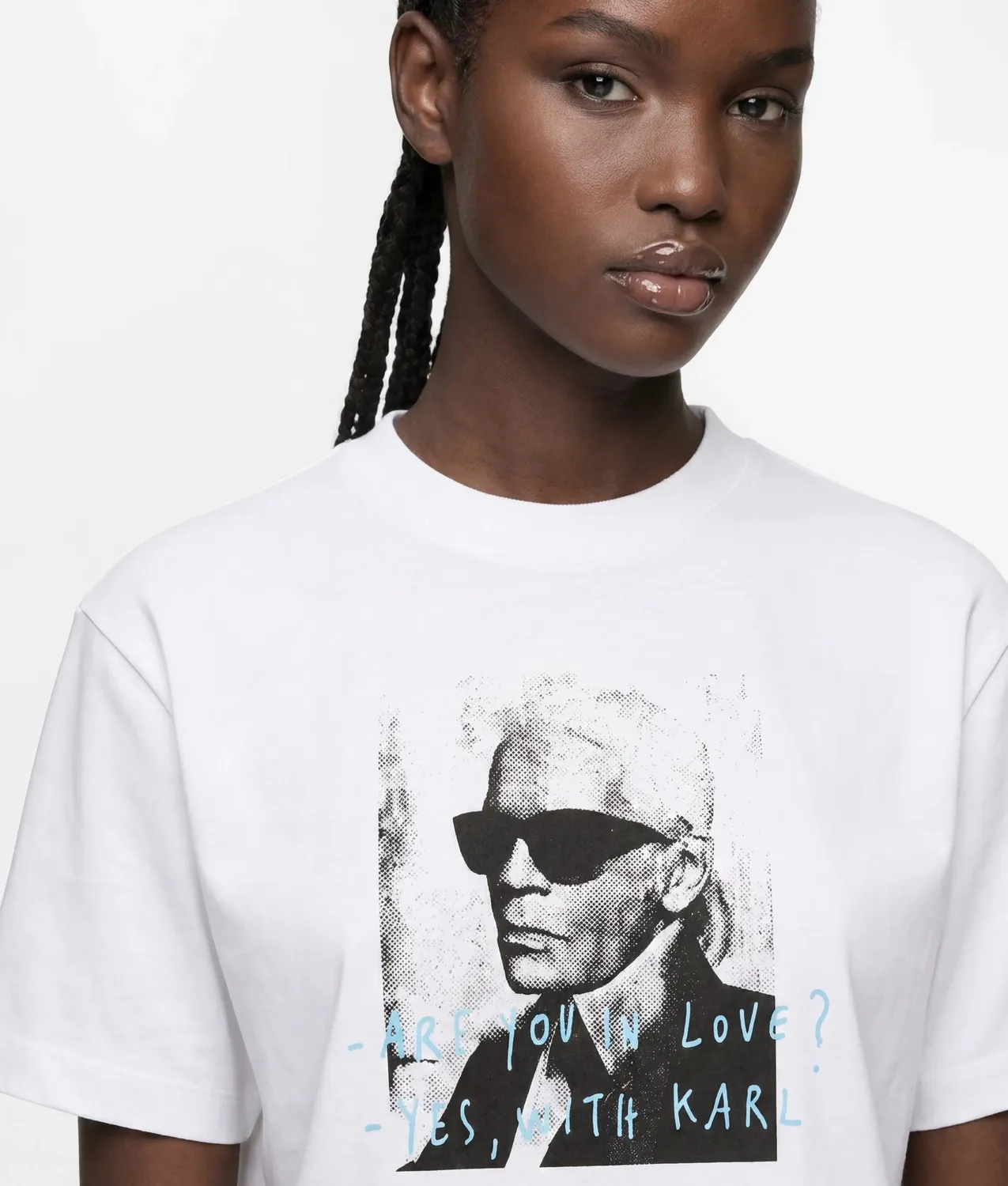 Karl Lagerfeld Eyewear KLJ X Pietro Terzini T-Shirt Cropped