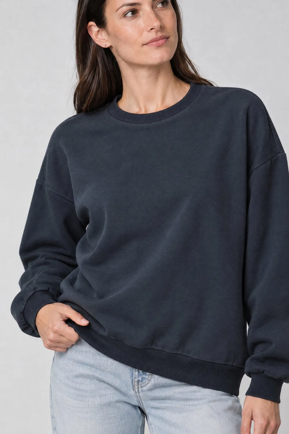 Alife & Kickin ElsaAK P Sweatshirt dunkelblau Damen