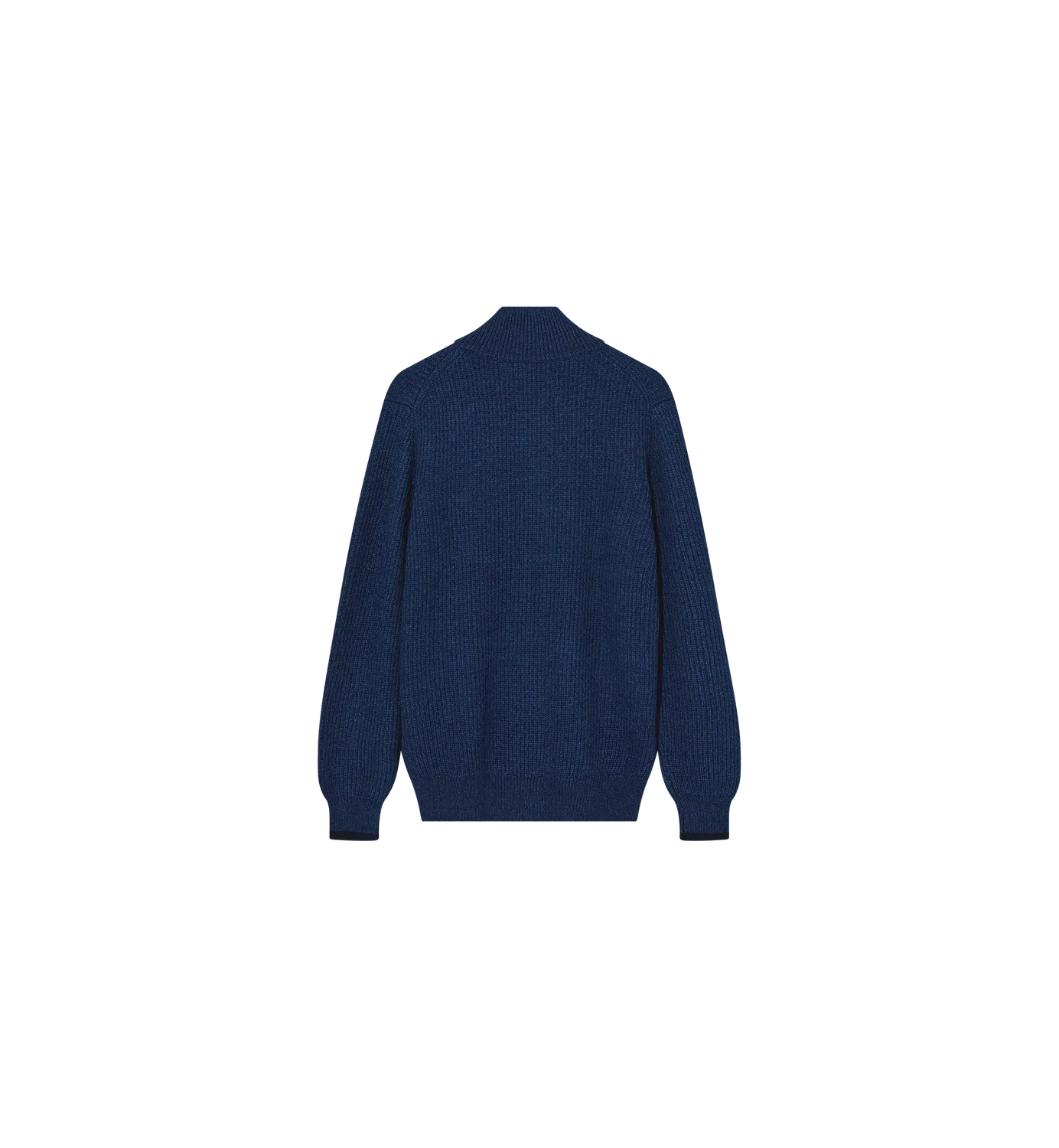 Mos Mosh MMGIan Indigo Zip Strickjacke Indigo Blue