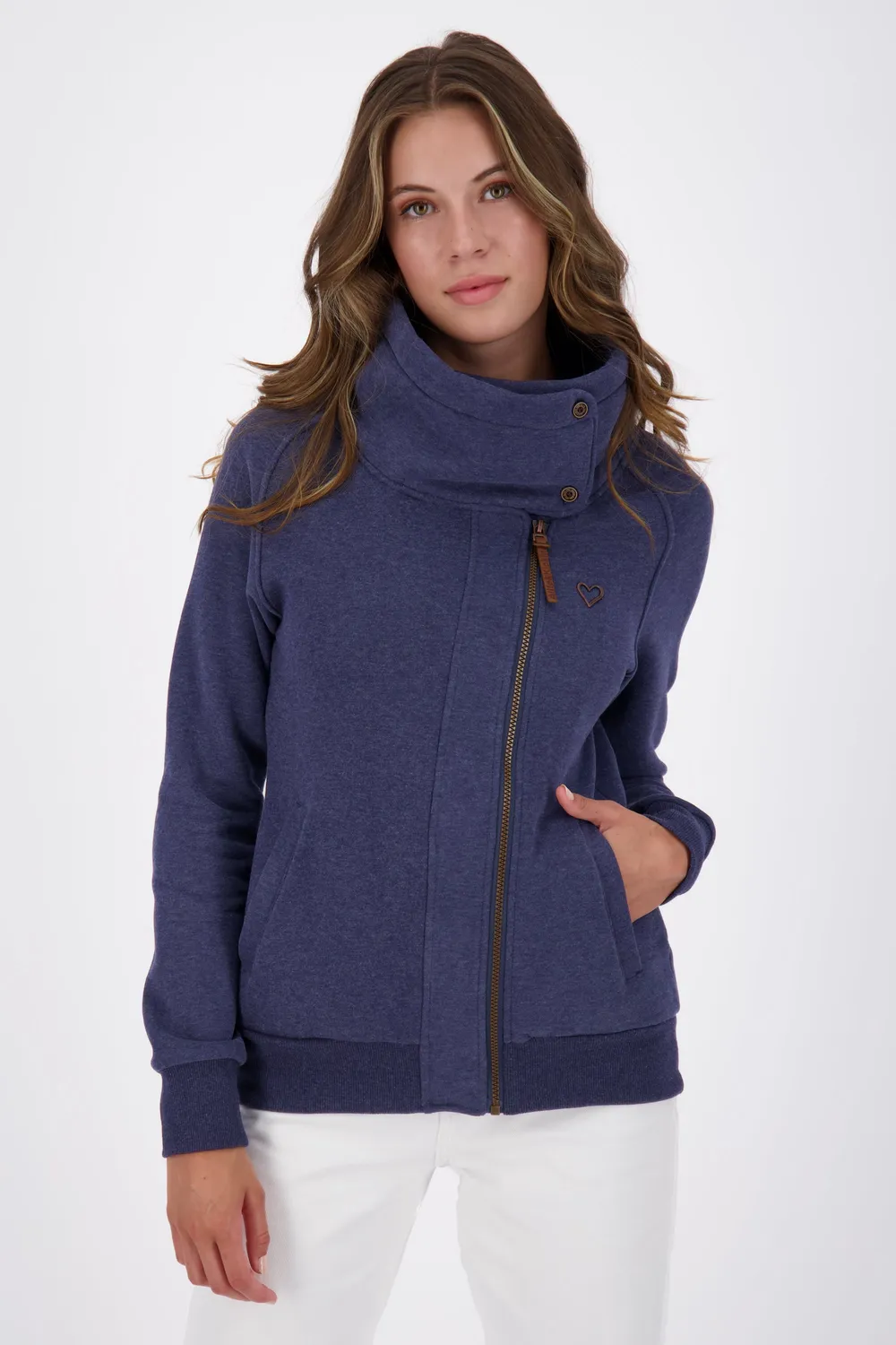 Alife & Kickin MerteAK A Sweatjacket Sweatjacke Dunkelblau