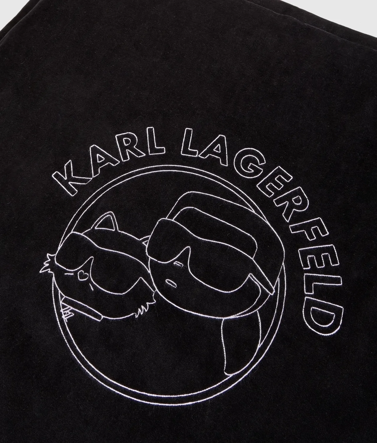 Karl Lagerfeld Kids Baby Ikon Babydecke Wende Samt