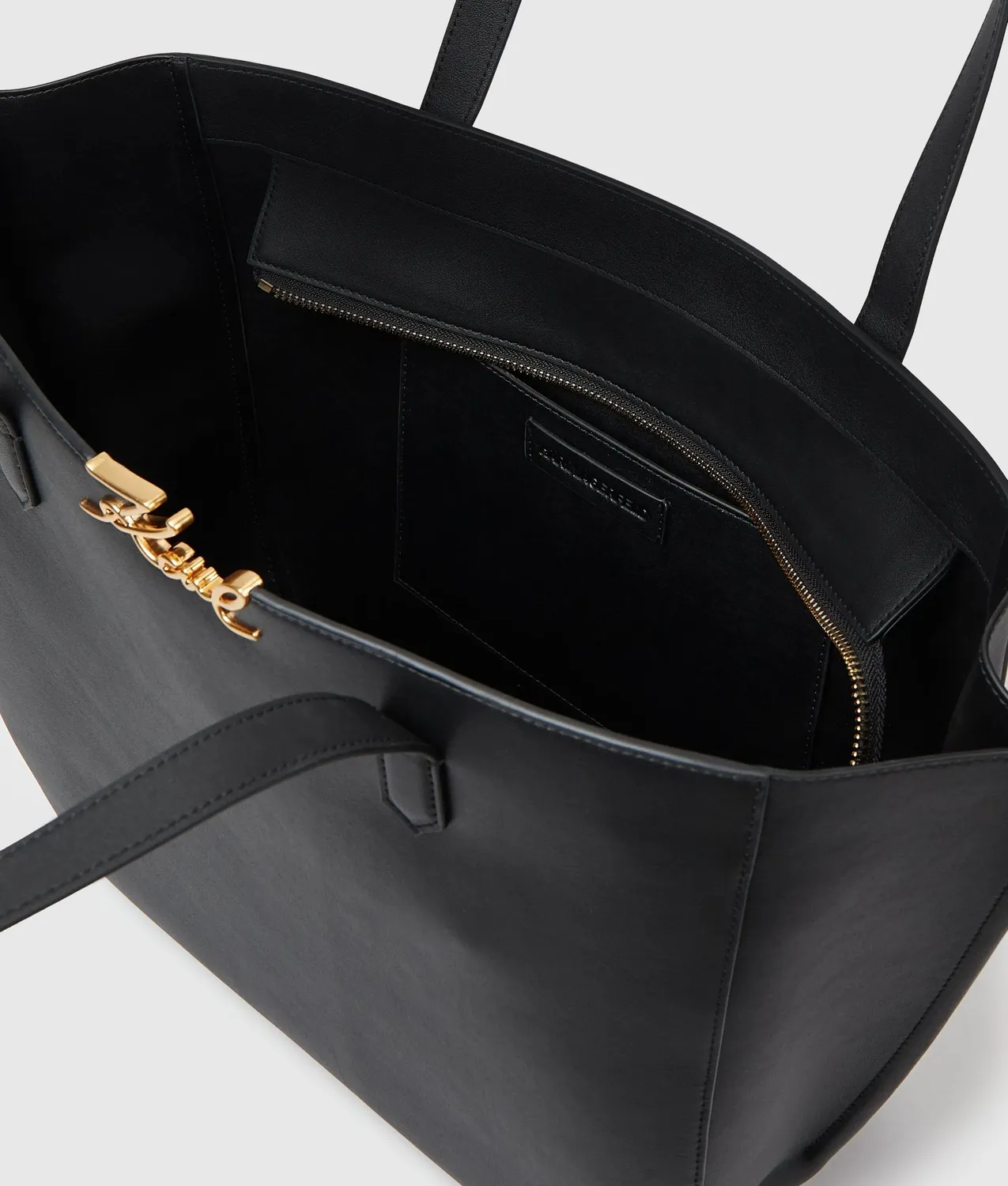 Karl Lagerfeld K/Signature Medium Tote Tasche Leder