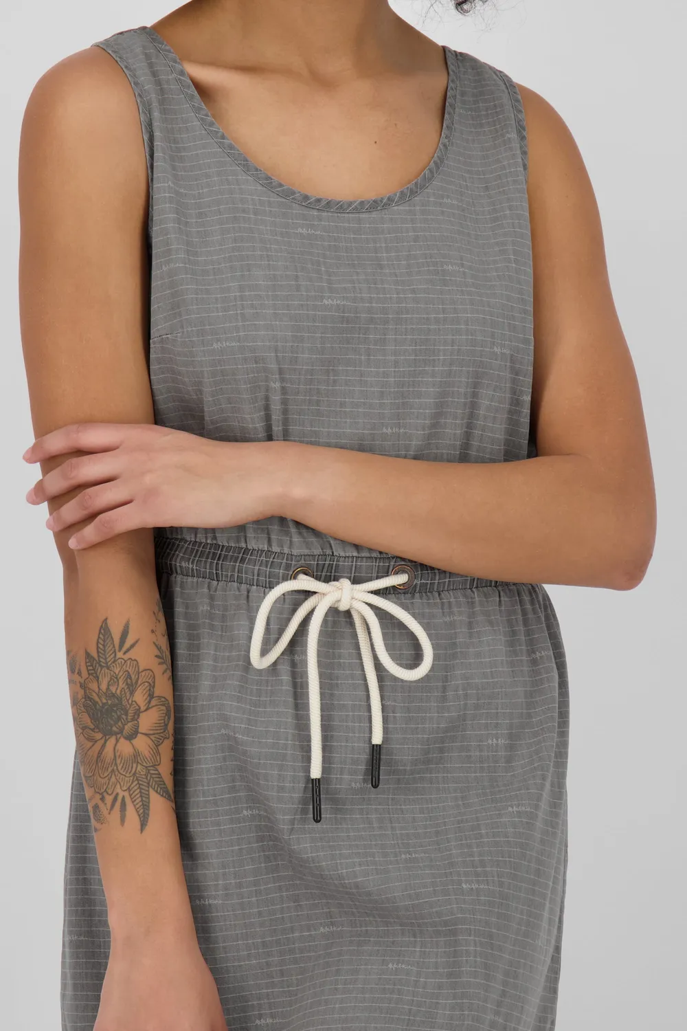 Alife & Kickin DojaAK DNM B Kleid Grau Denim
