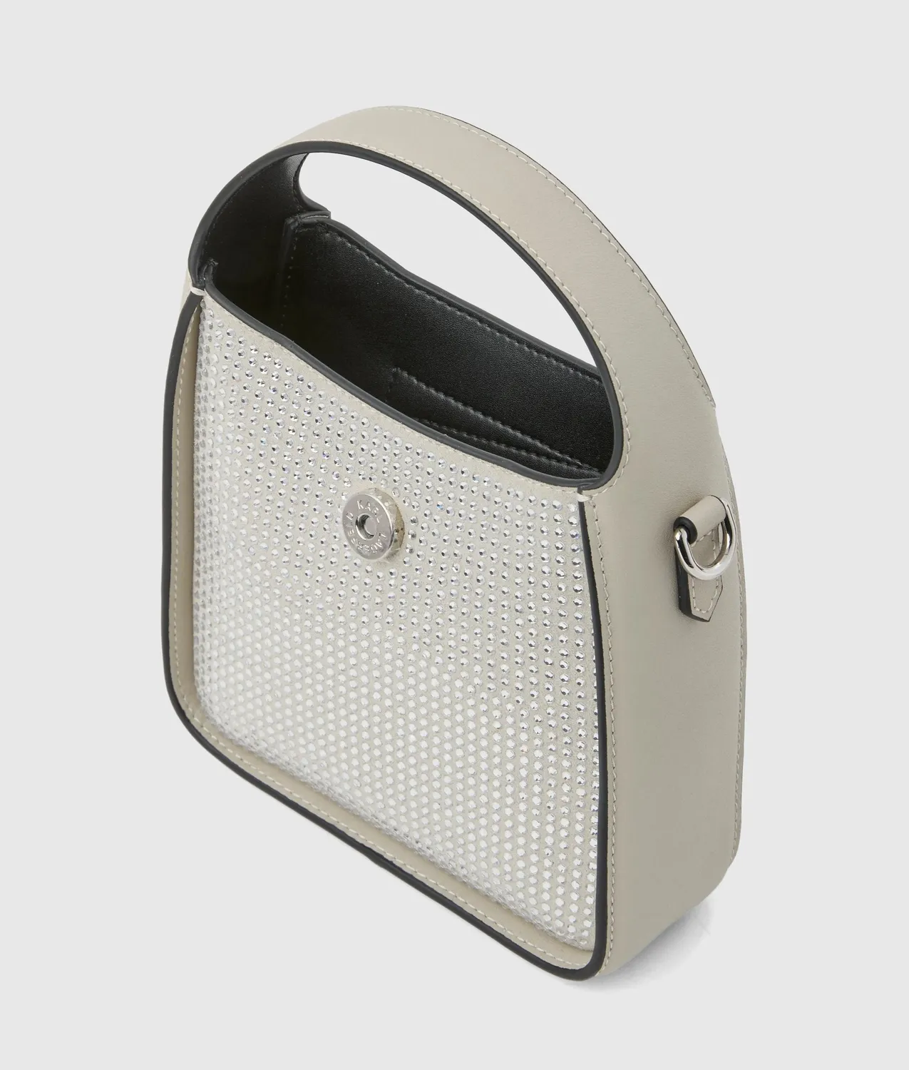 Karl Lagerfeld K/Signature Hobo Bag Strass klein